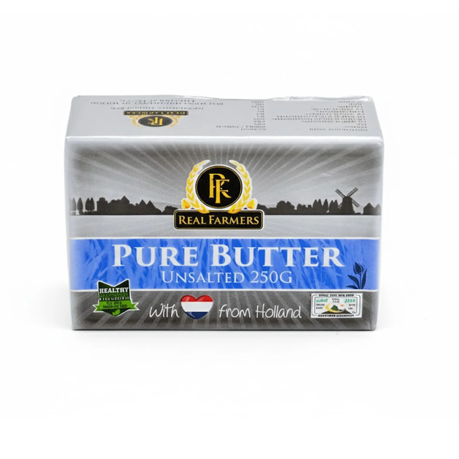 Dutch Real Farmers Unsalted Butter 250g - Image 2