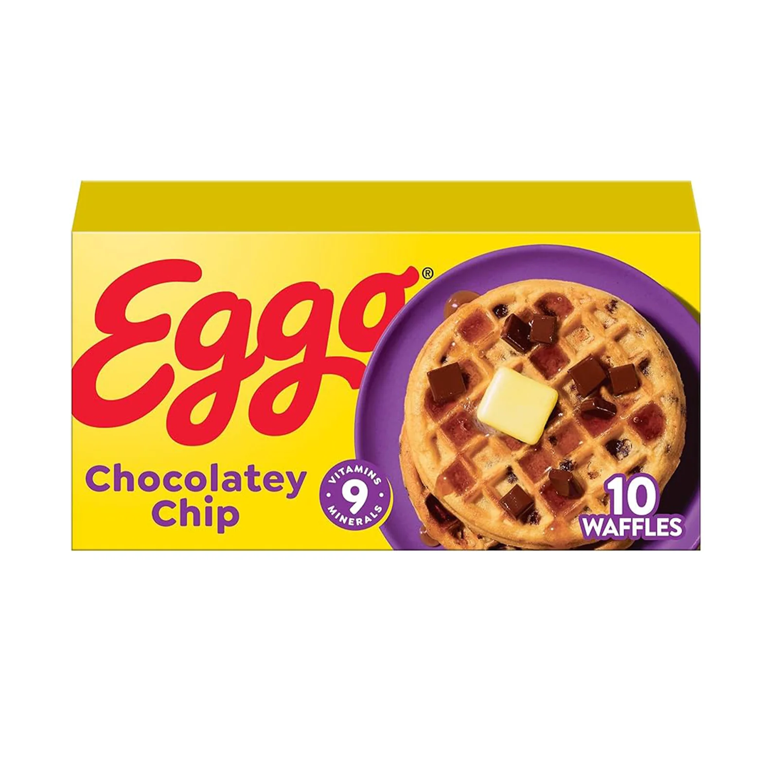Eggo Chocolate Chip Waffles 349g - Image 2