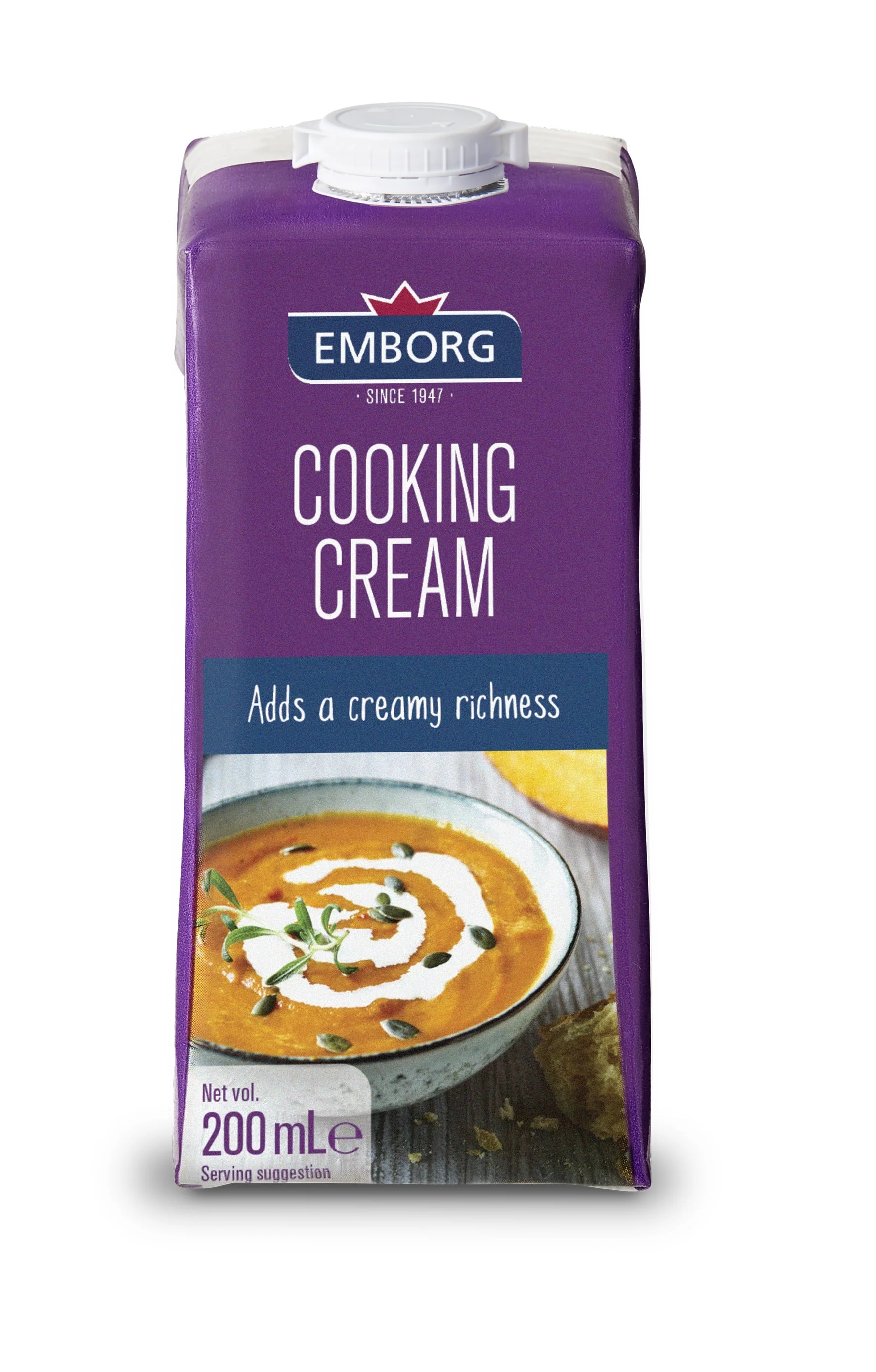 Emborg French Uht Cooking Cream 200ml - Image 2