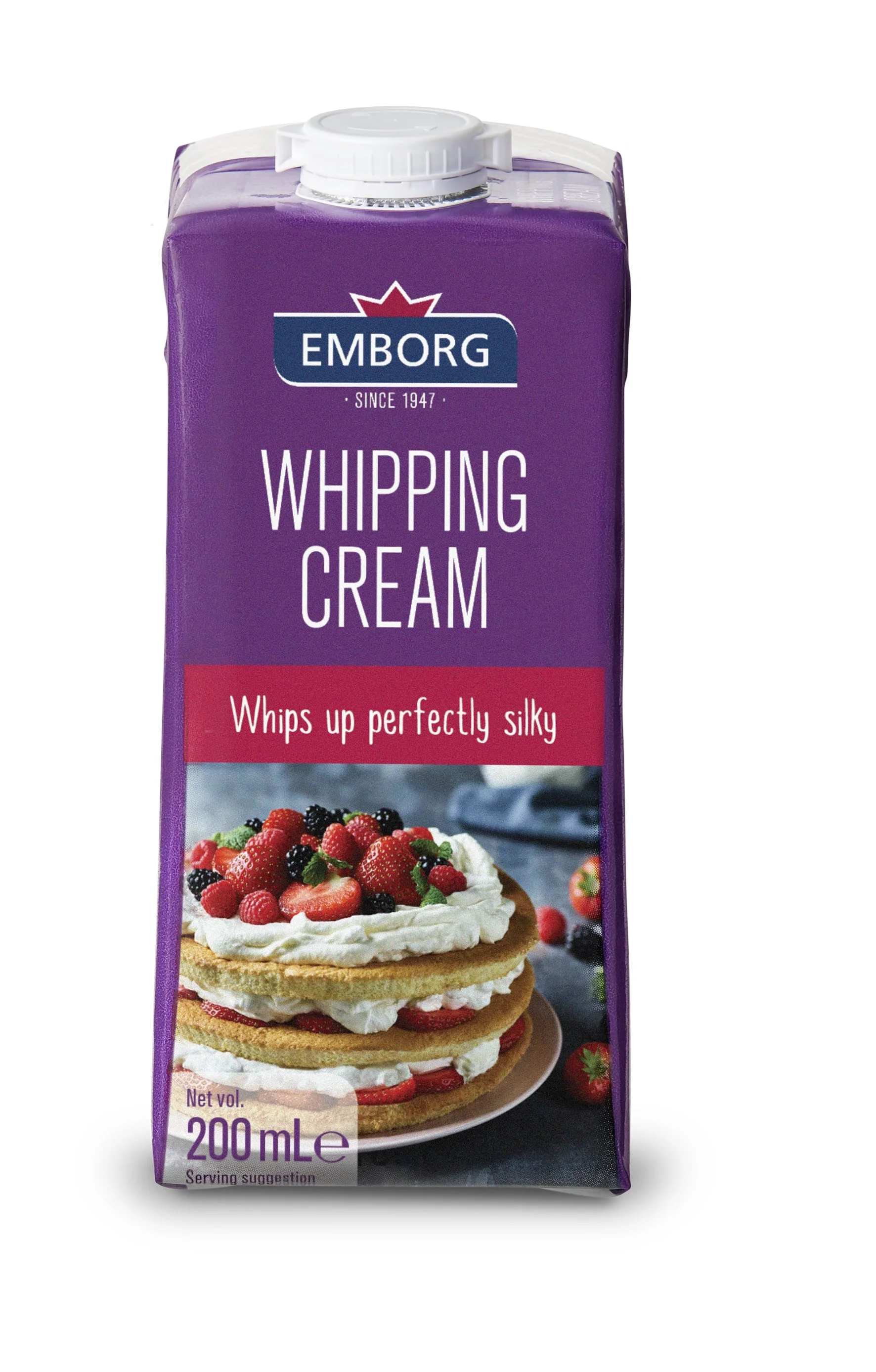 Emborg UHT Whipping Cream 200ml - Image 2