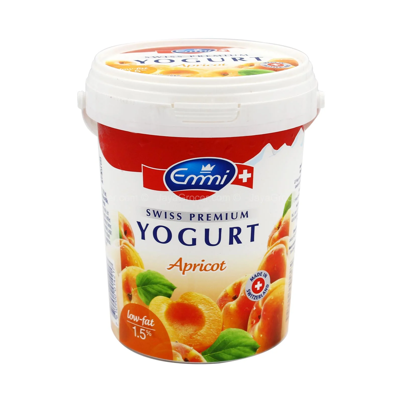 Emmi Swiss Premium Apricot Yogurt 1kg - Image 2