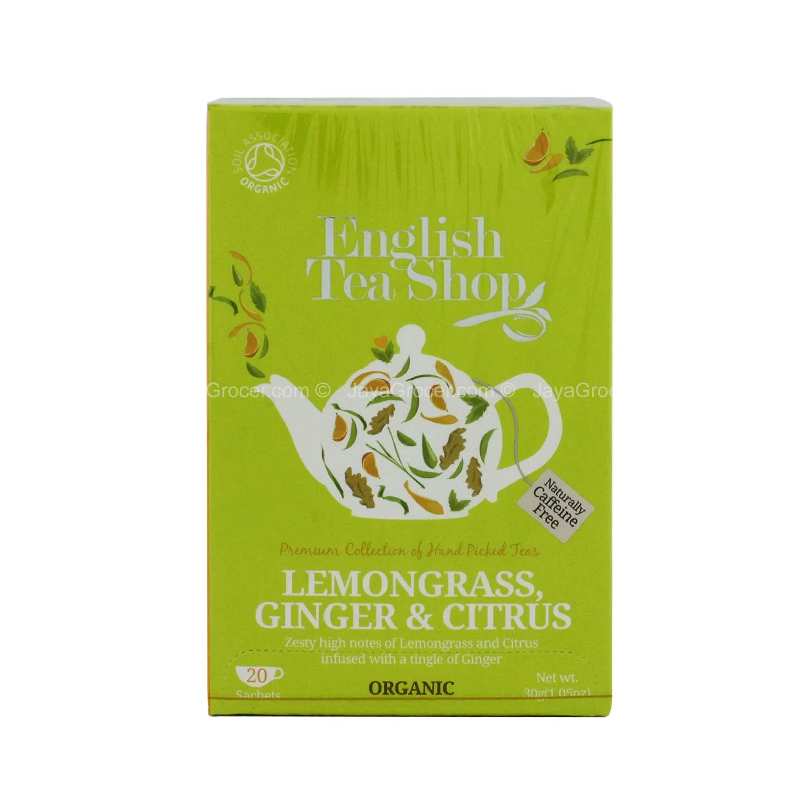 English Tea Shop Lemongrass, Ginger and Citrus Herbal Tea 30g - Image 2