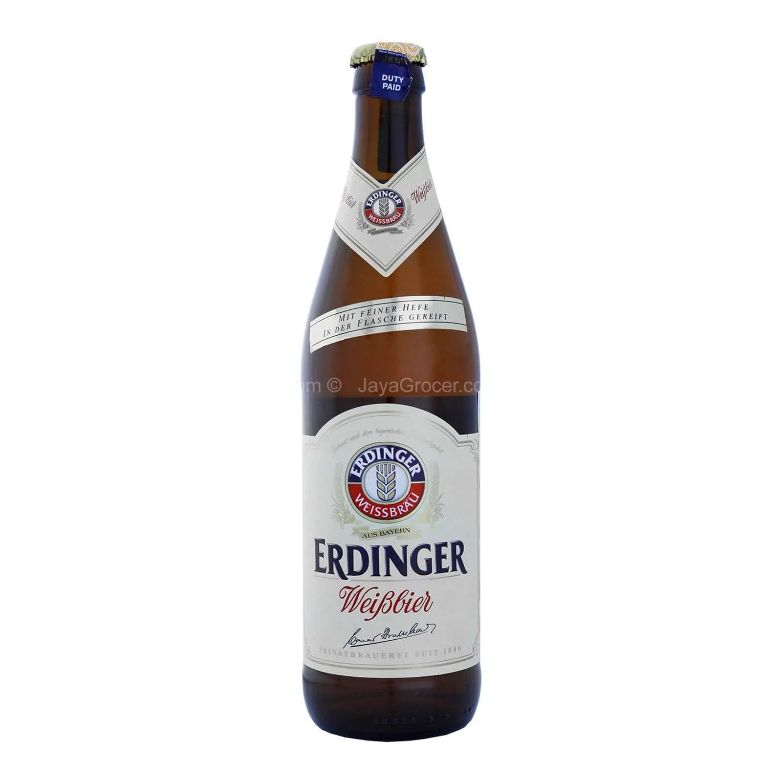Erdinger Weisbier (Wheat Beer with Fine Yeast) 500ml - Image 2