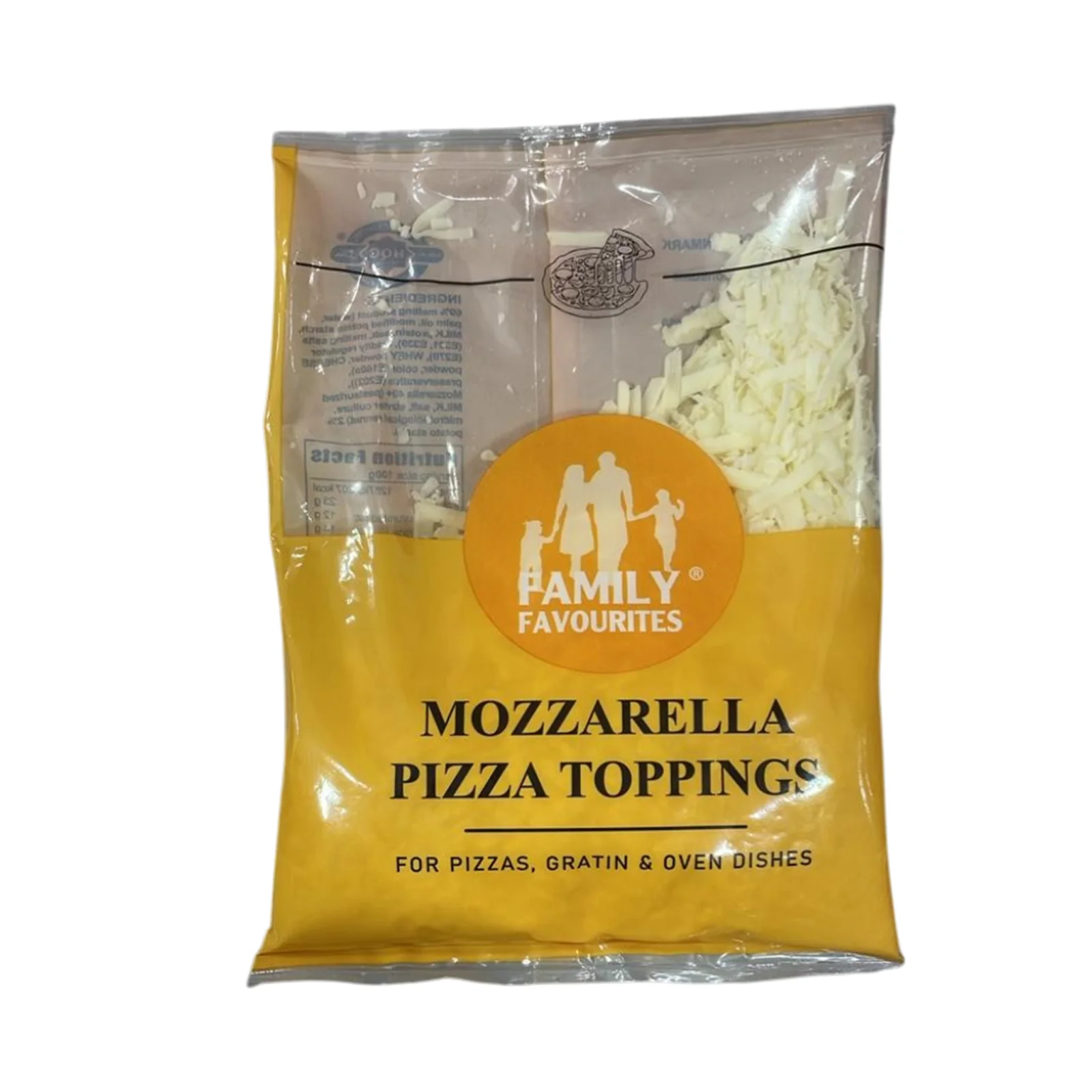 Family Favourites Pizza Topping with Mozzarella Cheese 150g - Image 2