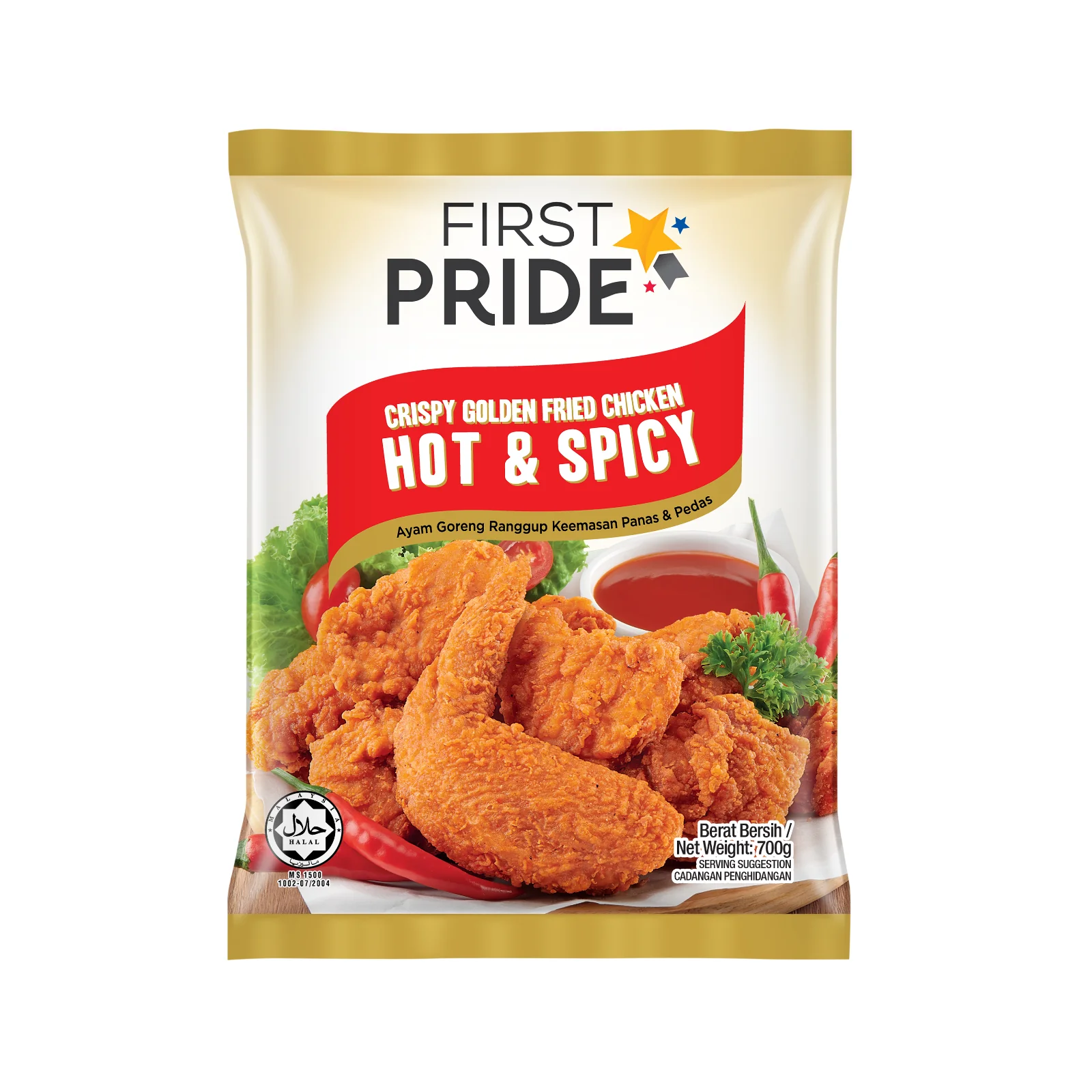 First Pride Hot and Spicy Crispy Fried Chicken 750g - Image 2