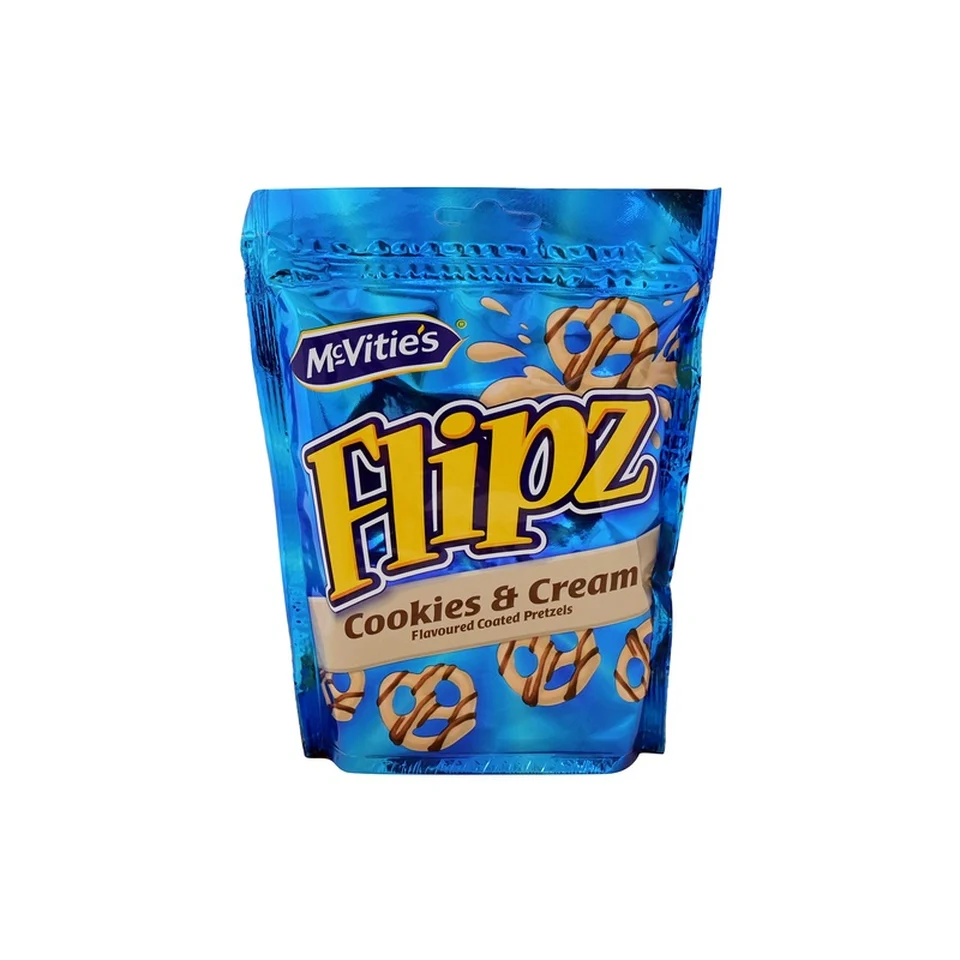 Flipz Cookies and Cream Coated Pretzels 90g - Image 2