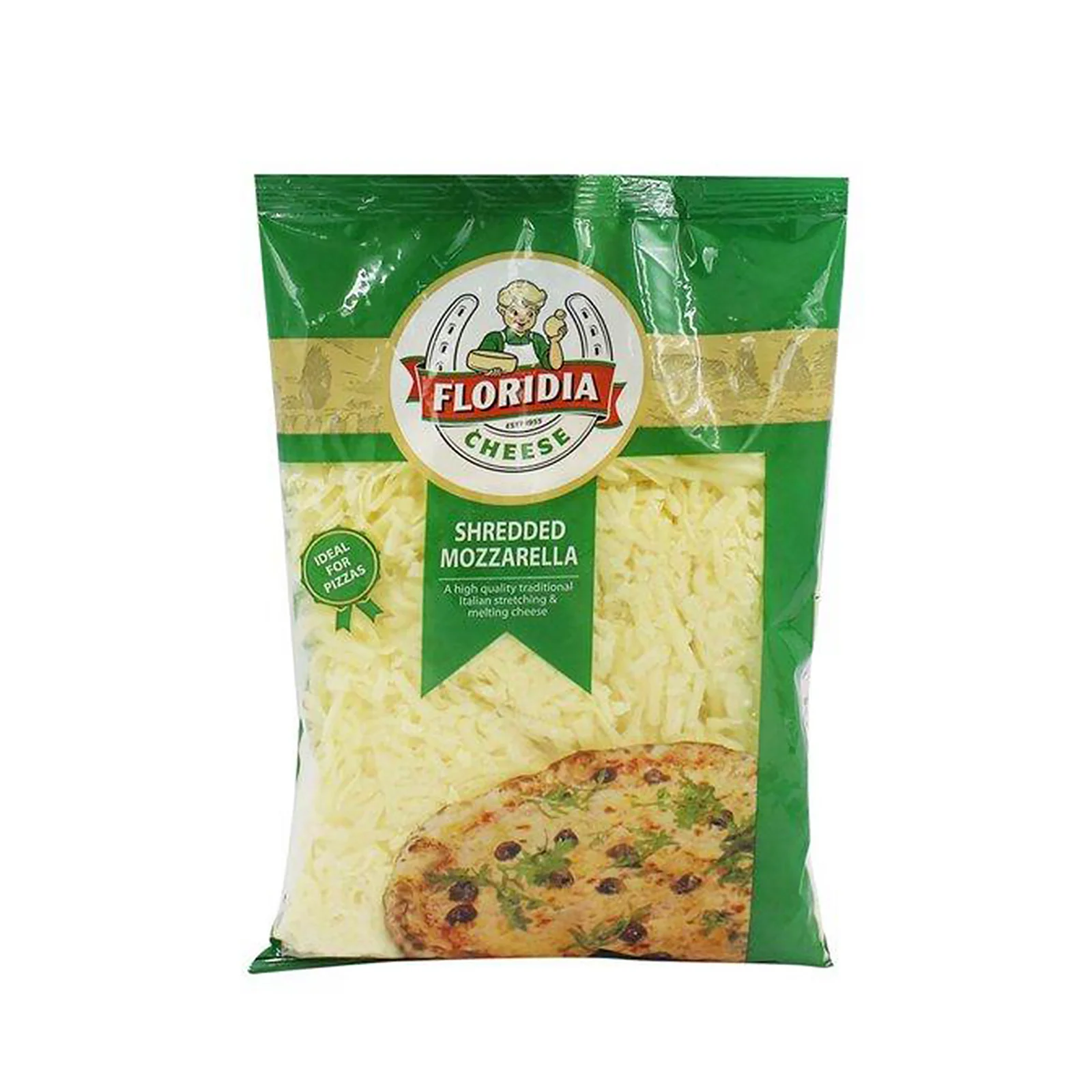 Floridia Freshly Shredded Mozzarella Cheese 500g - Image 2