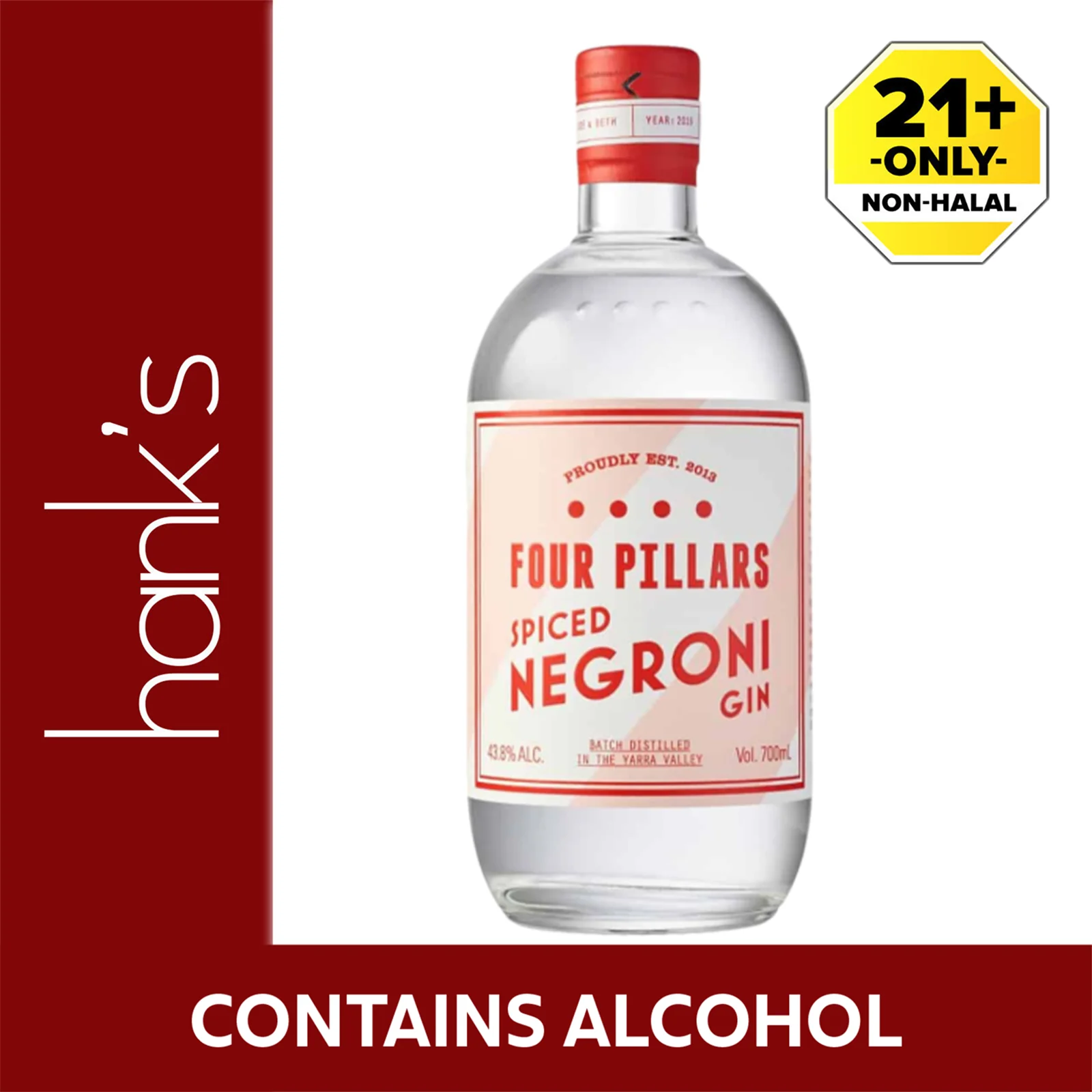 Four Pillars Spiced Negroni Gin 700ml - Image 2
