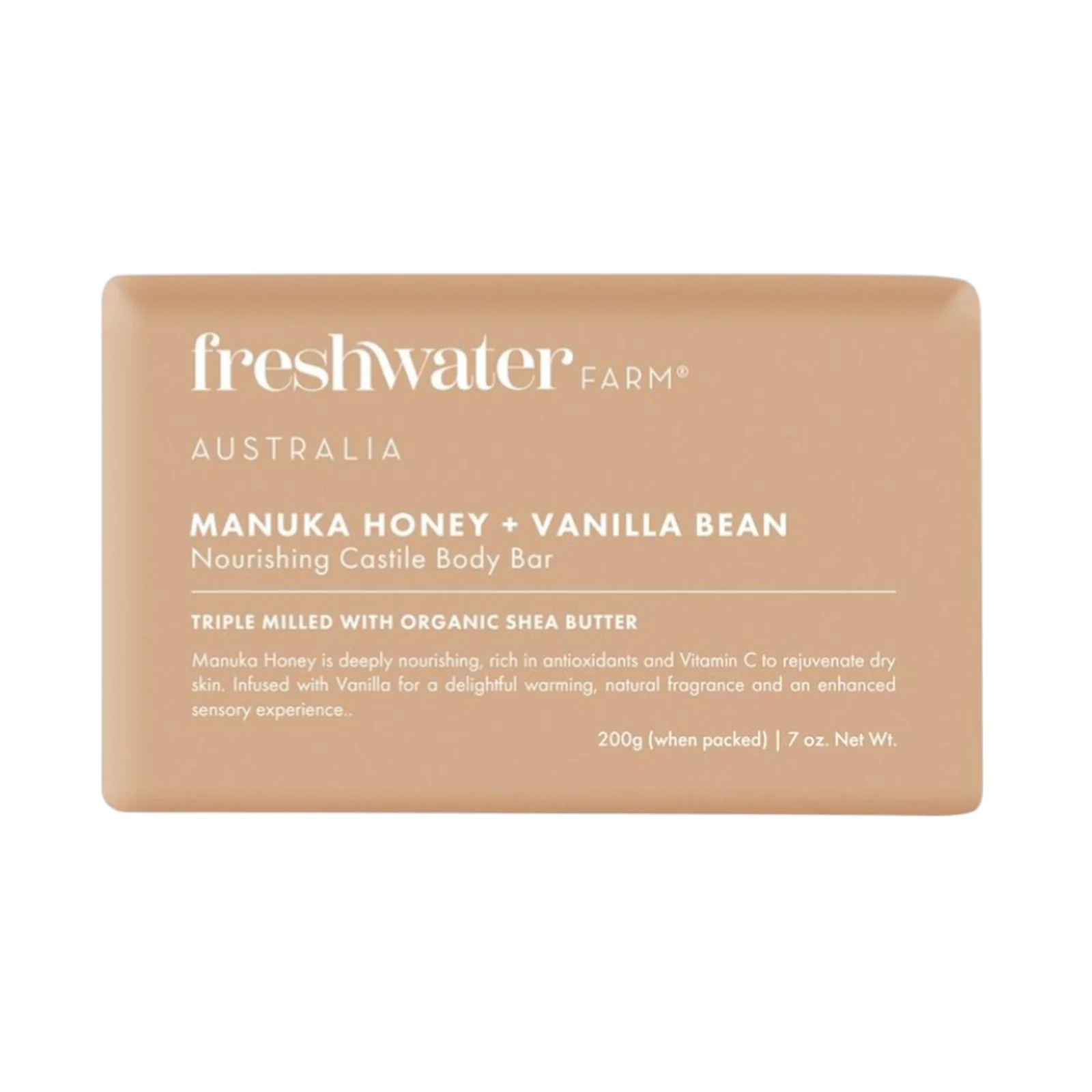 Freshwater Shea Butter Soap Bar 200g