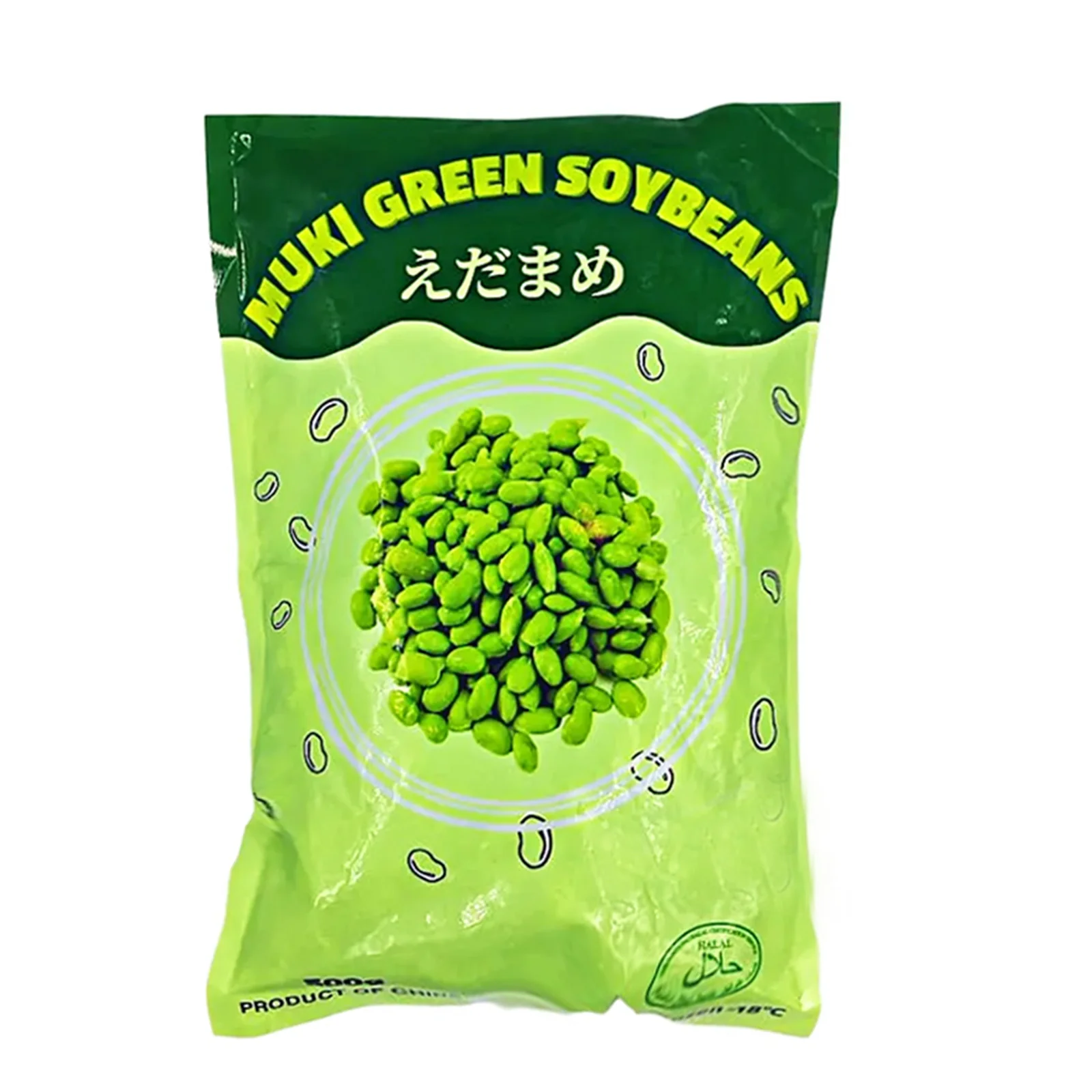 Muki Frozen Peeled Edamame 500g - Image 2