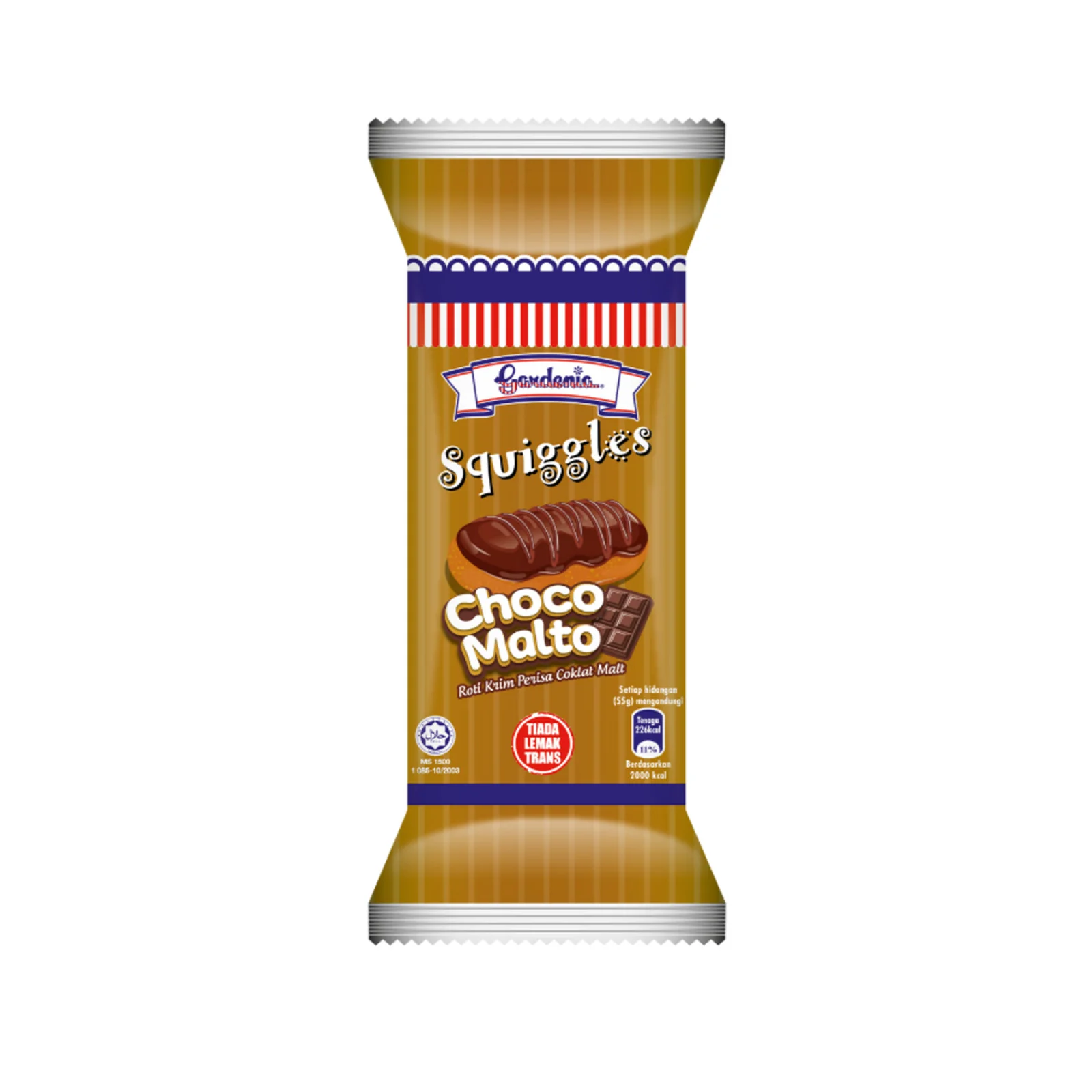 Gardenia Squiggles Choco Malto 50g - Image 2