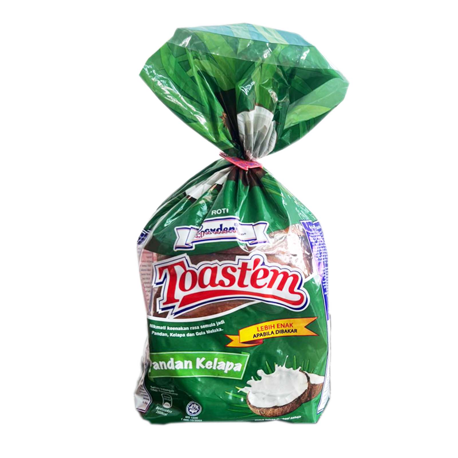 Gardenia Toast'em Pandan Coconut Bread 360g - Image 2