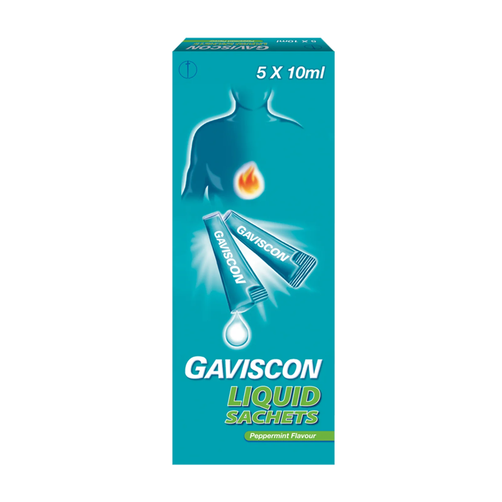 Gaviscon Peppermint Liquid Sachet 10ml - Image 2