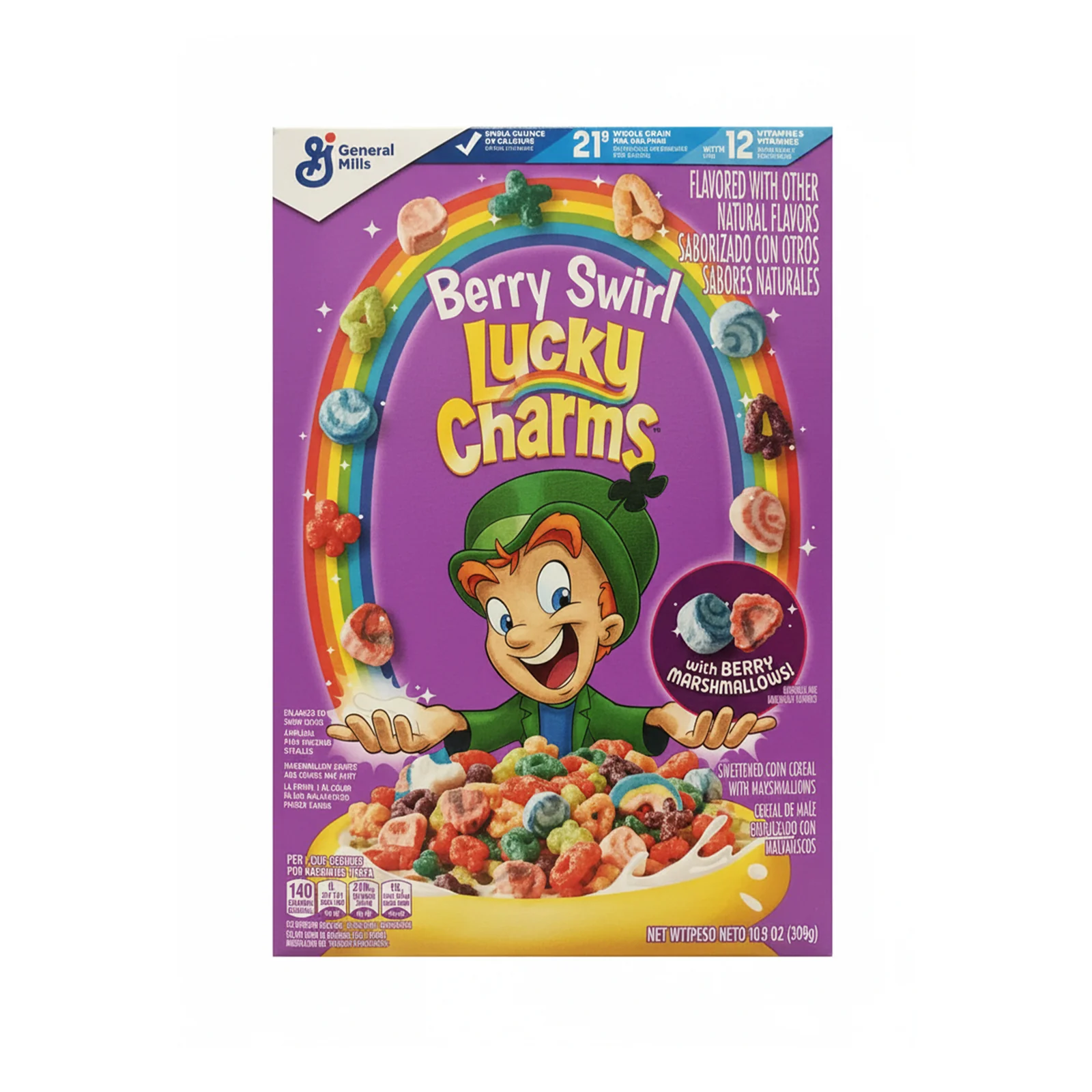 General Mills Lucky Charms Berryswirl 309g