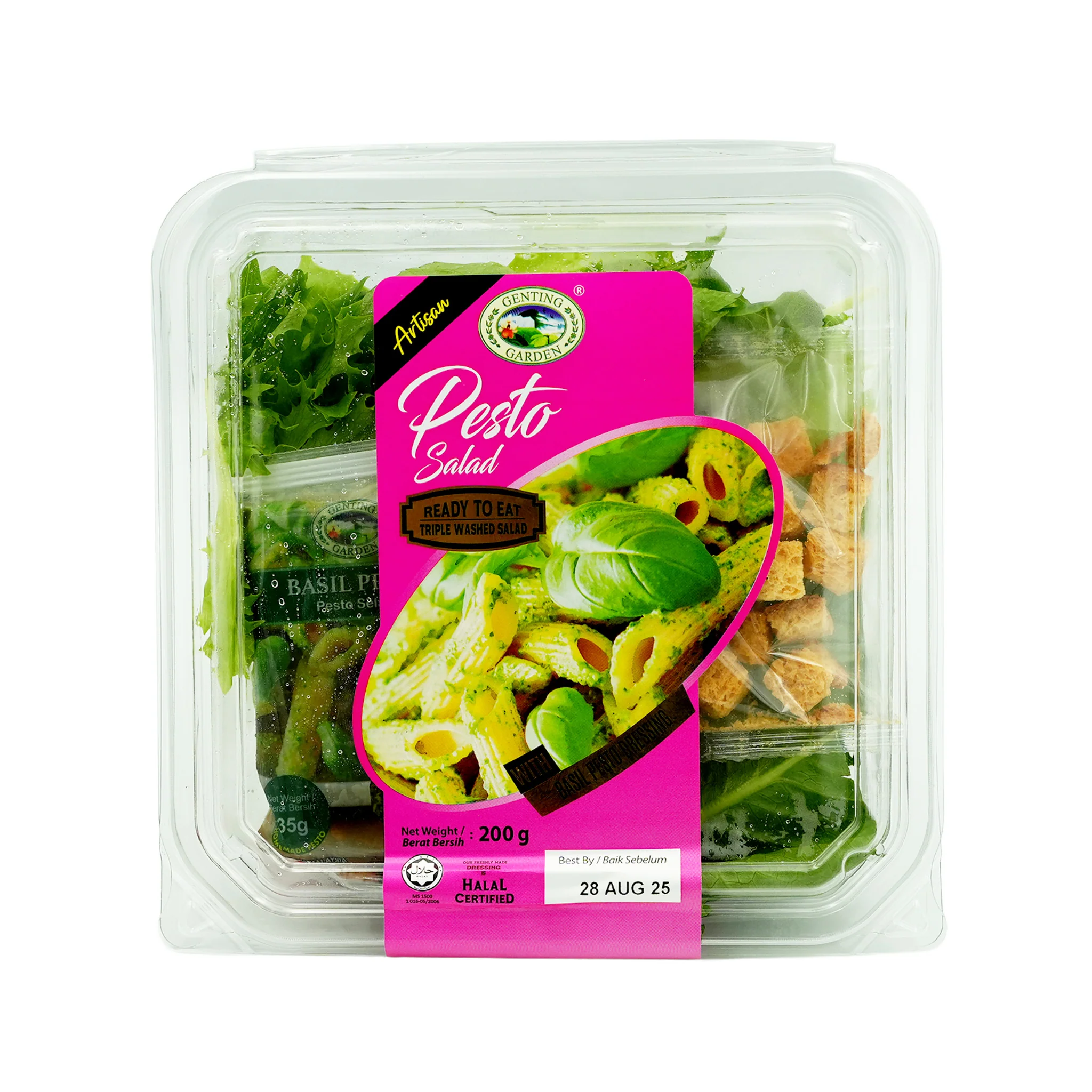 Genting Garden Salad Pesto Bowl 200g - Image 2