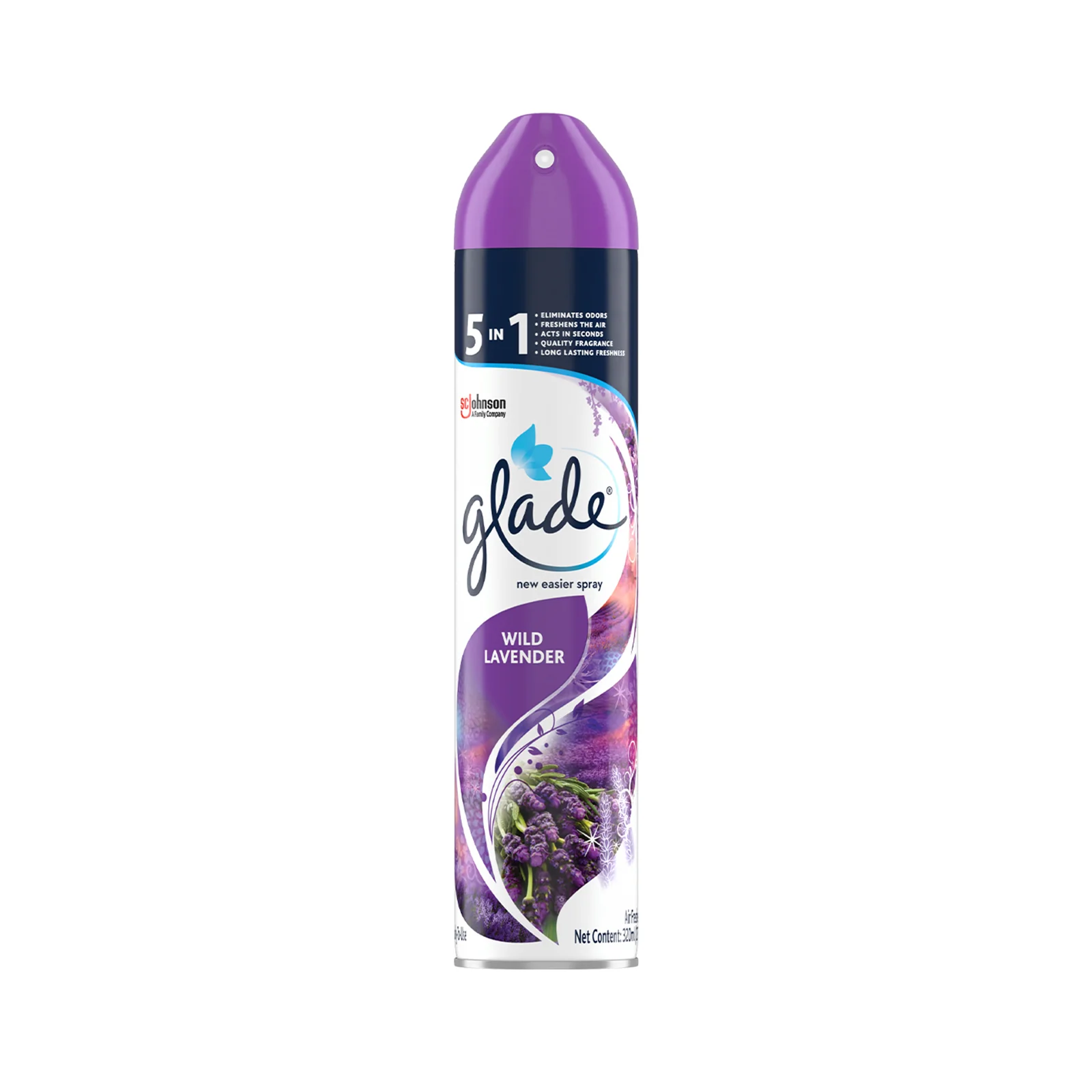 Glade Wild Lavender Air Freshener Spray 320ml - Image 2