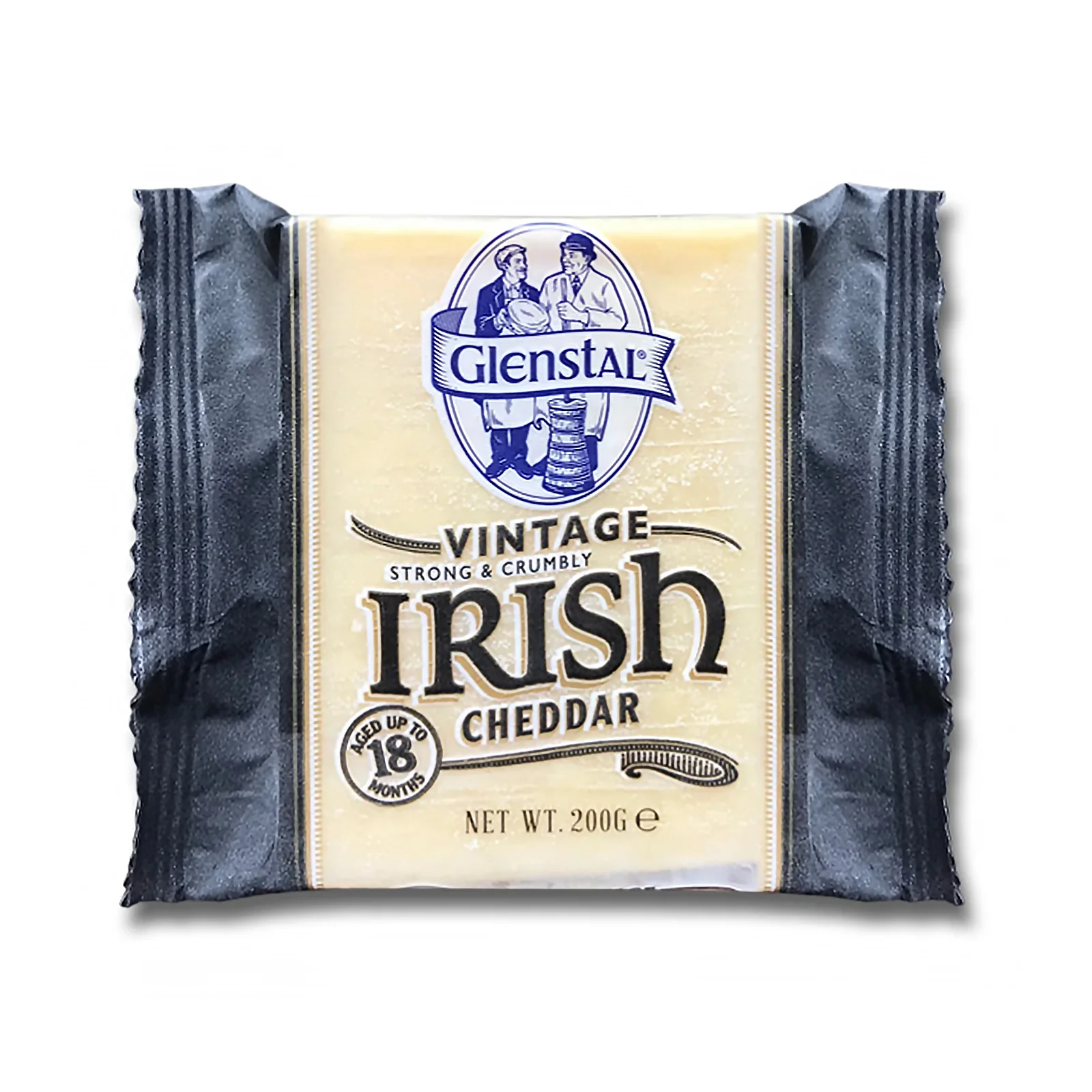 Glenstal Foods Irish Vintage Cheddar Cheese 200g