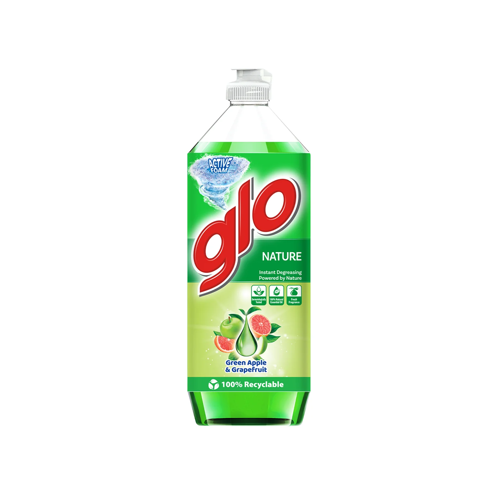 Glo Dishwashing Liquid Apple Scent 800ml - Image 2