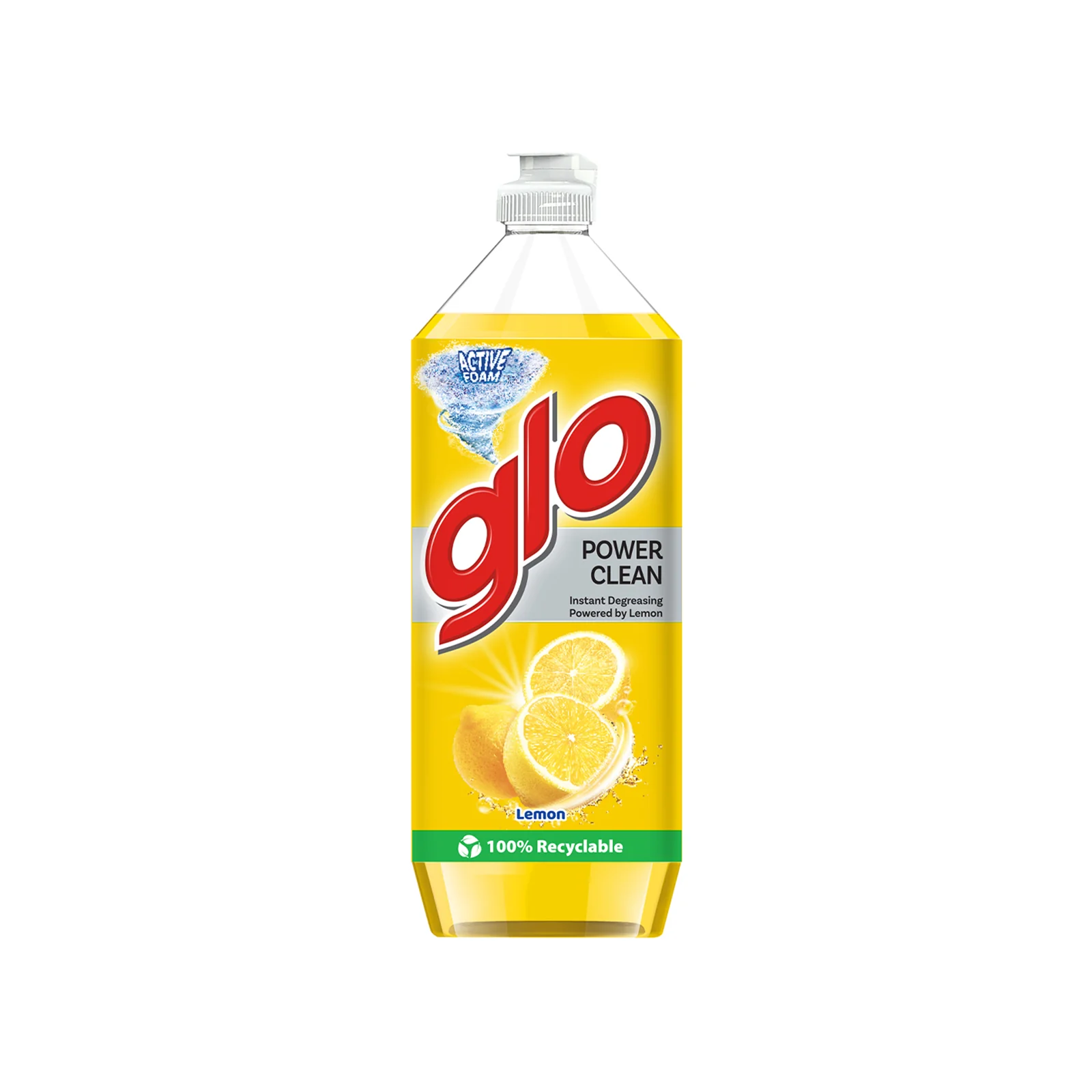 Glo Lemon Dishwashing Liquid 800ml - Image 2