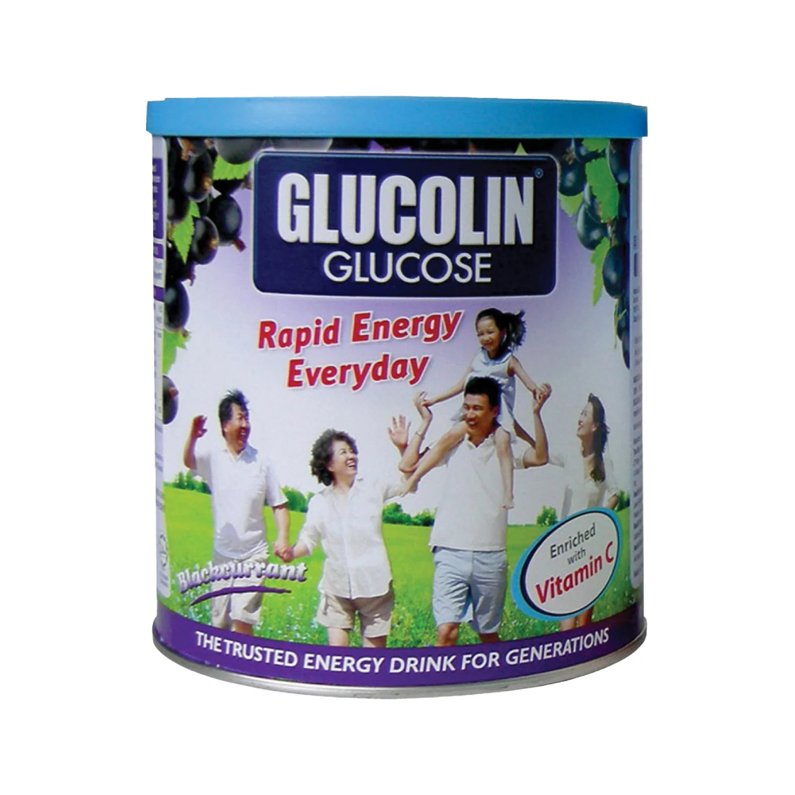 Glucolin Energy Blackcurrent 420g - Image 2