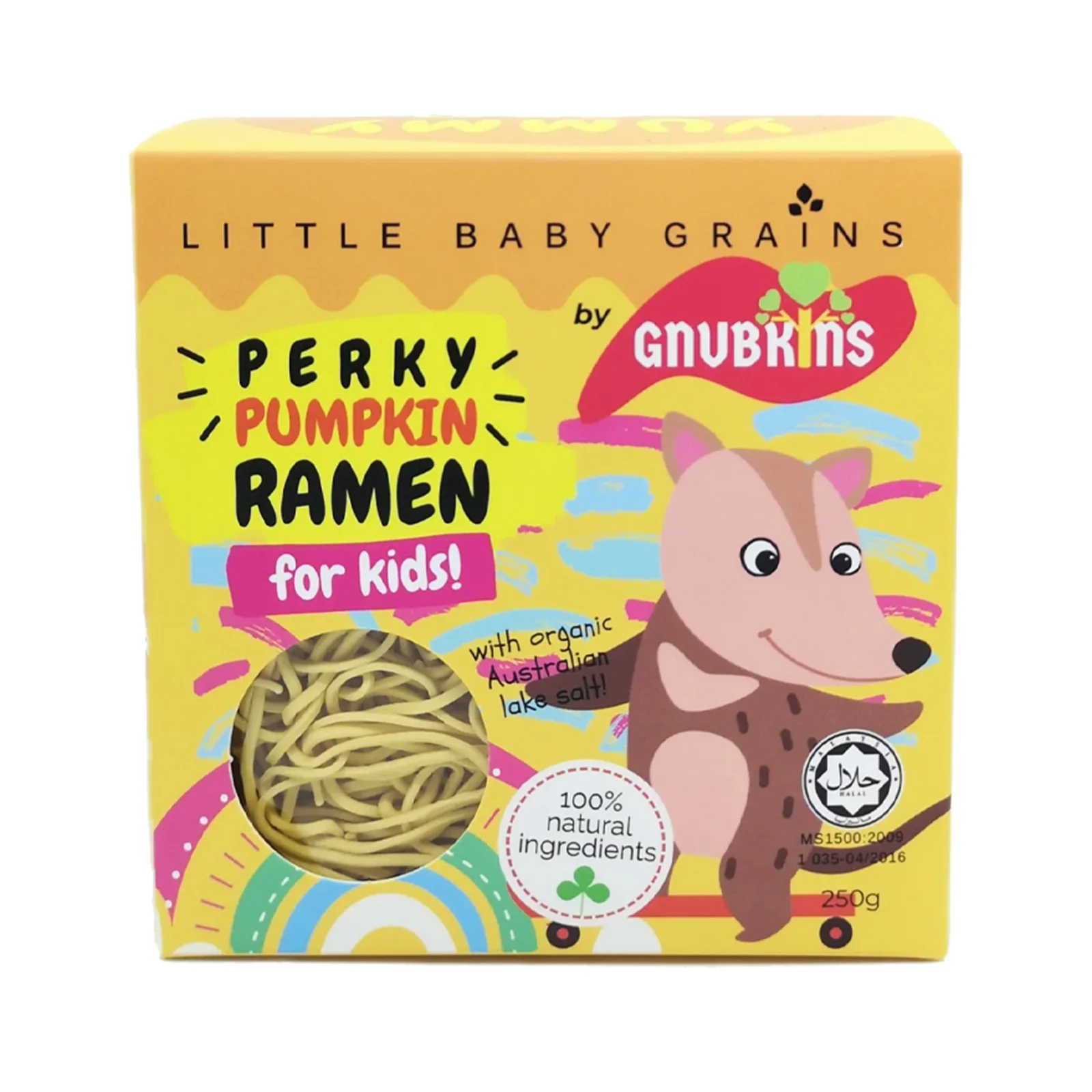 Gnubkins Perky Pumpkin Ramen 250g - Image 2