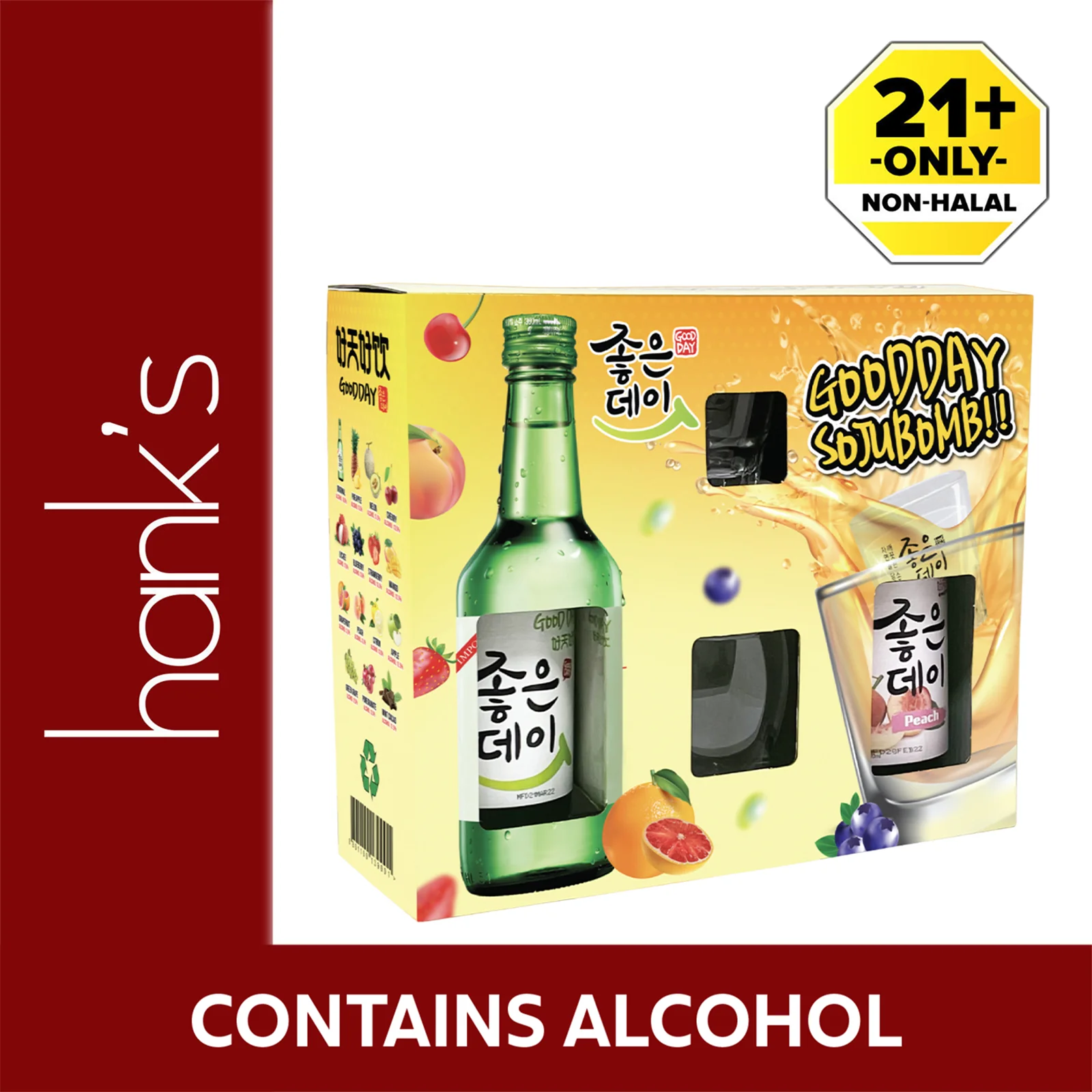 Good Day Assorted Soju 360ml x 2 - Image 2