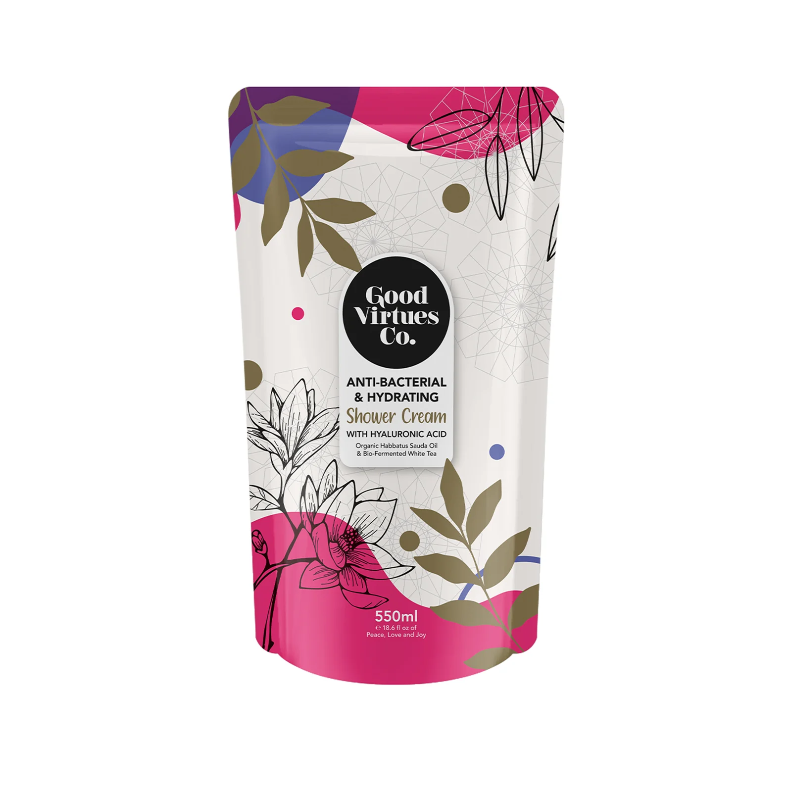 Good Virtues Co Anti Bacterial and Hydrating Refill 550ml - Image 2