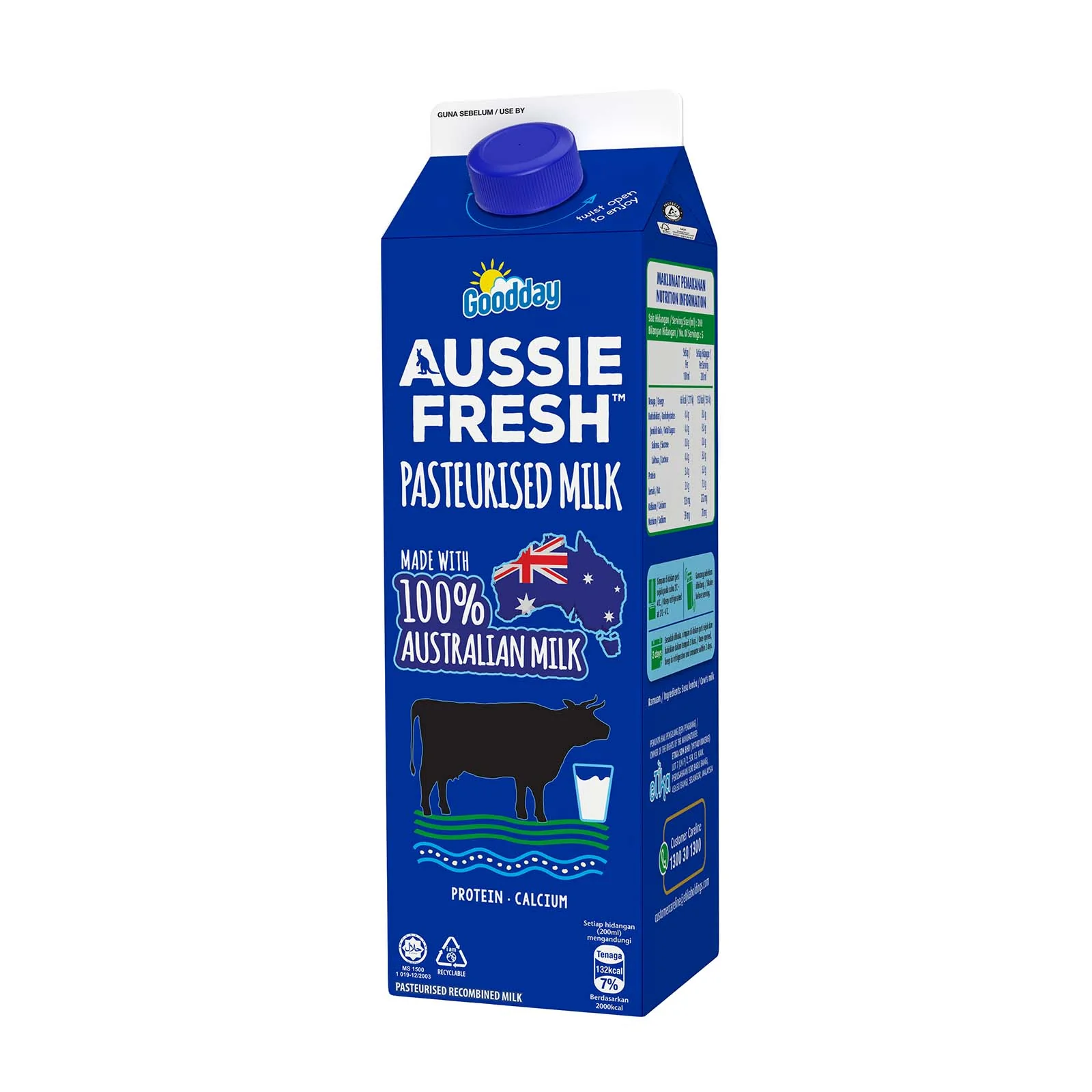 Goodday Aussie Fresh Milk 1L - Image 2