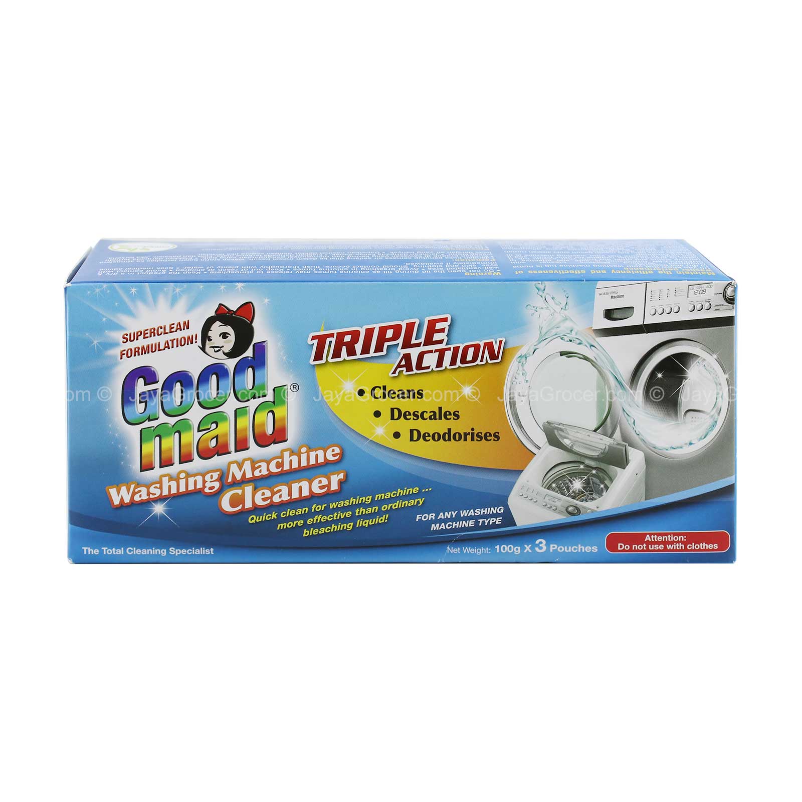 Goodmaid Washing Machine Cleaner 100g x 3 - Image 2
