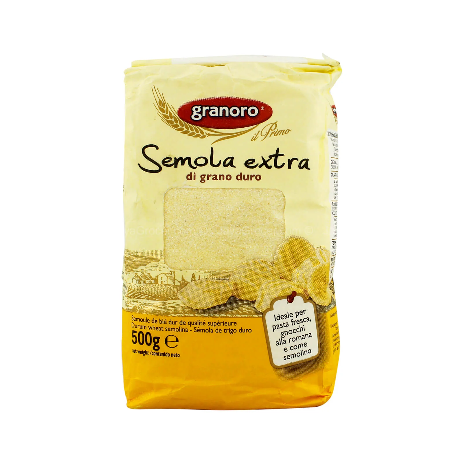 Granoro Semolina Flour 500g - Image 2