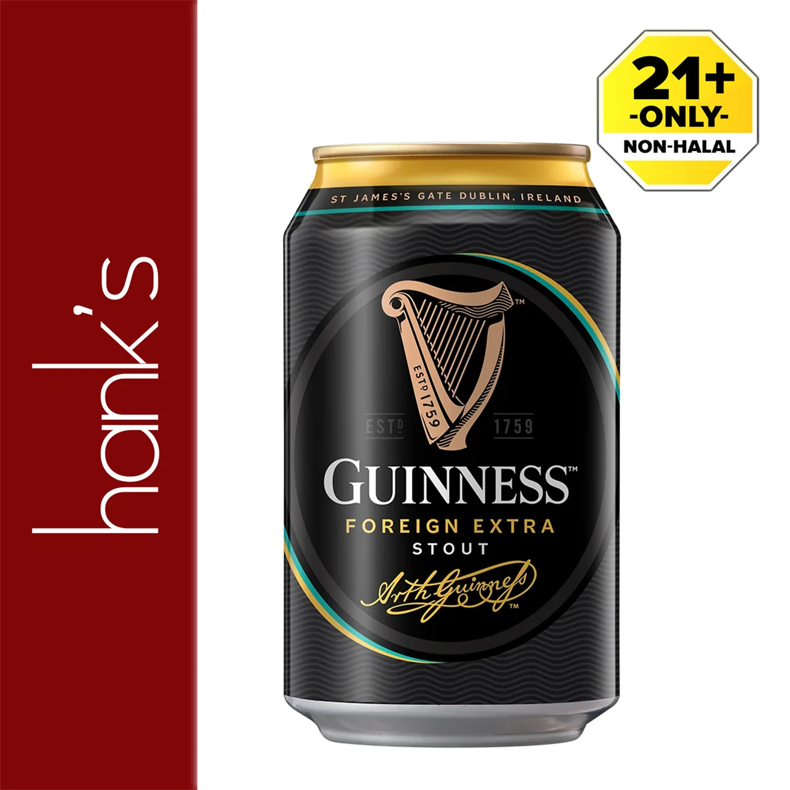 Guinness Stout (Can) 320ml - Image 4