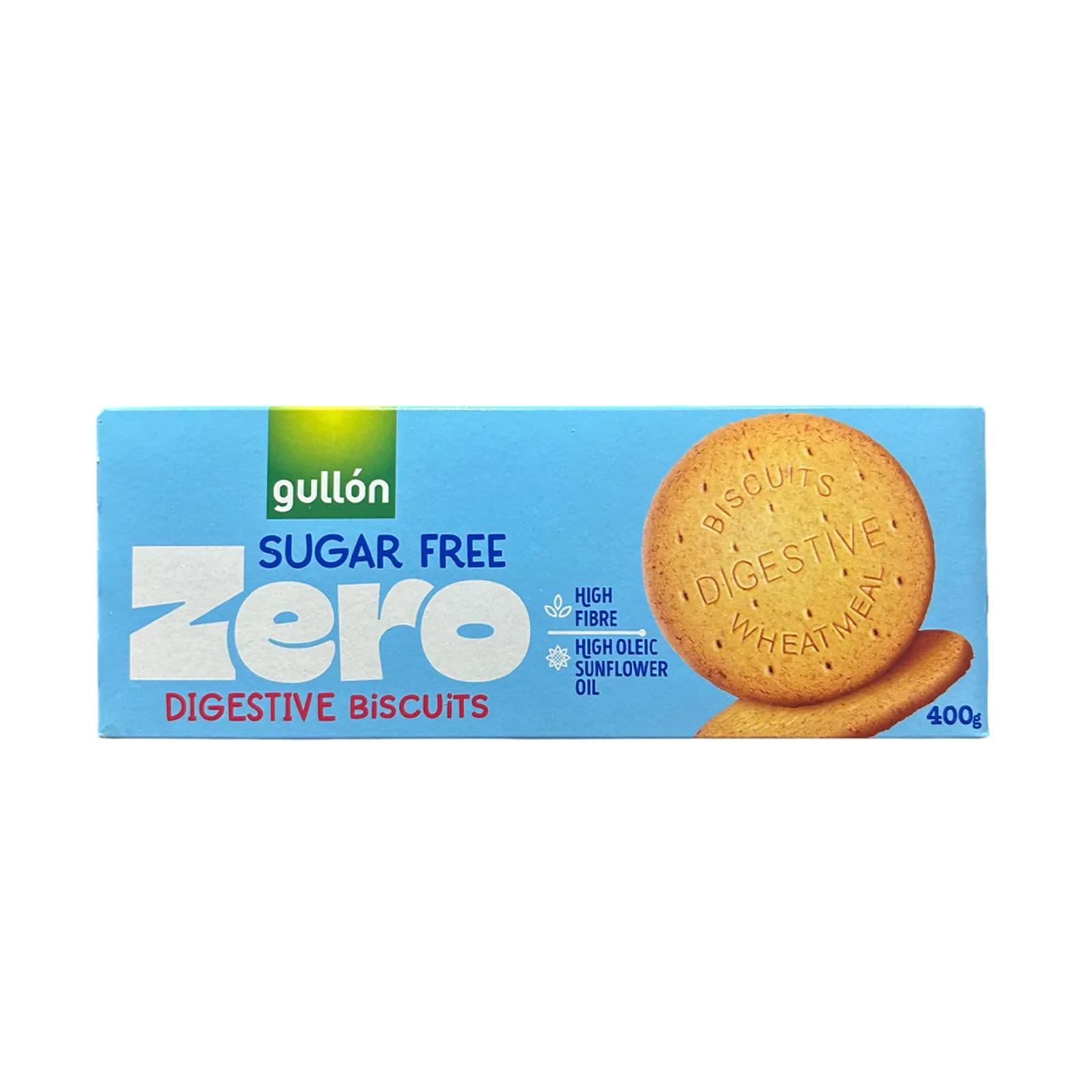 Gullon Sugar Free Digestive Wholemeal Biscuits 400g - Image 2