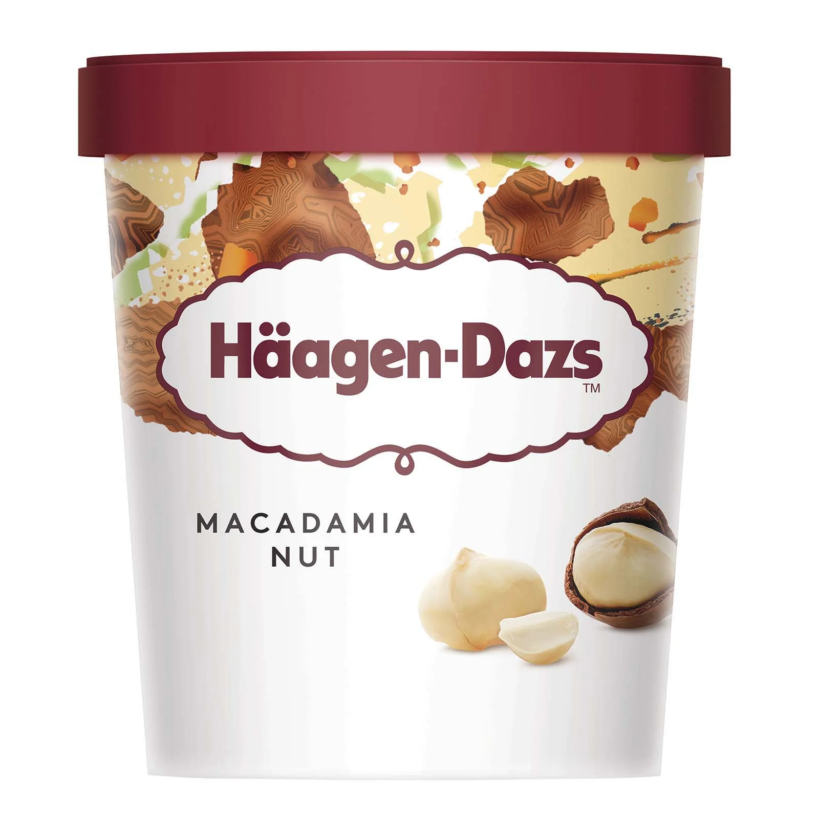Haagen-Dazs Macadamia Nut Ice Cream 473ml - Image 2