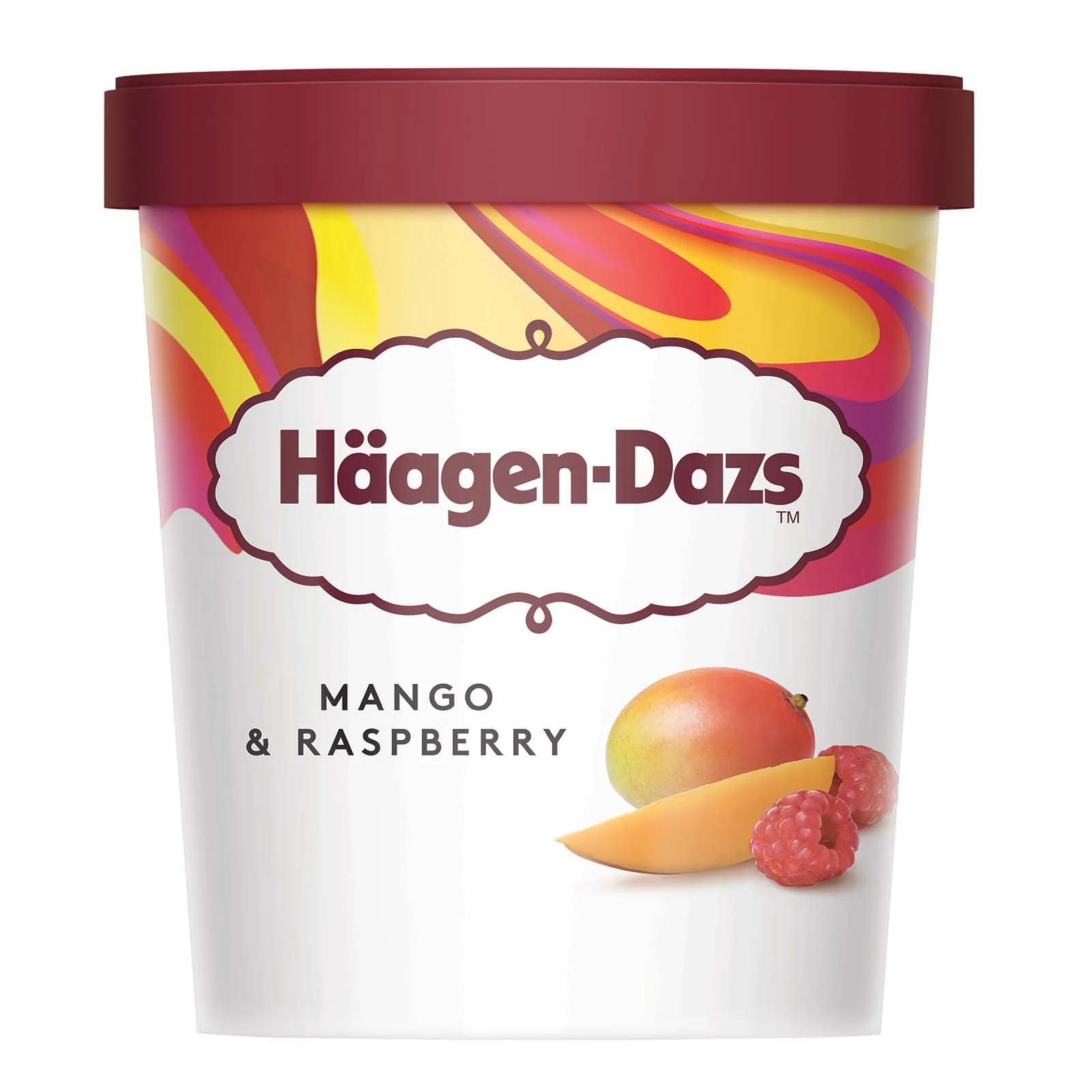 Haagen-Dazs Mango Raspberry 473ml - Image 2
