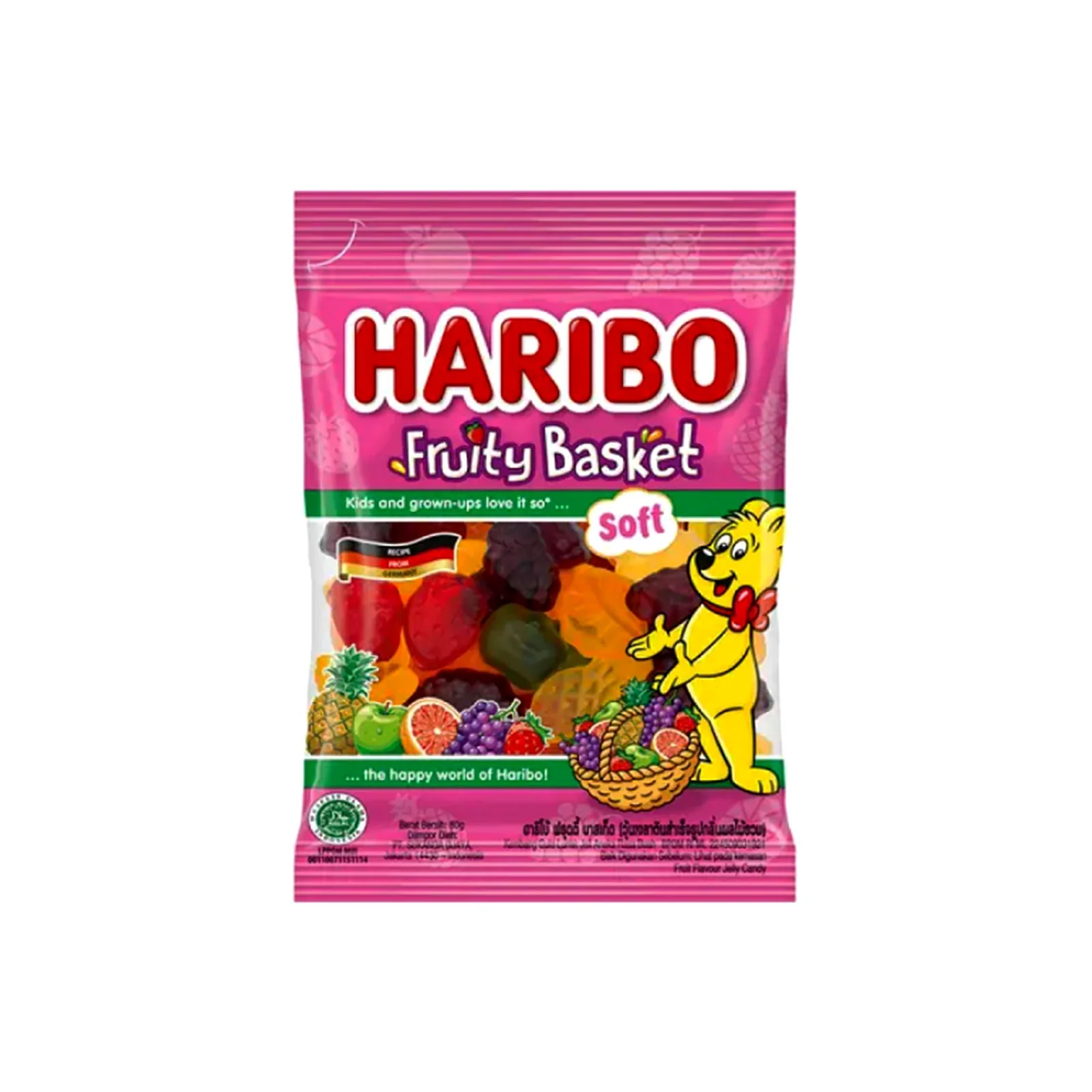 Haribo Tropifrutti Jelly Candy 80g - Image 2