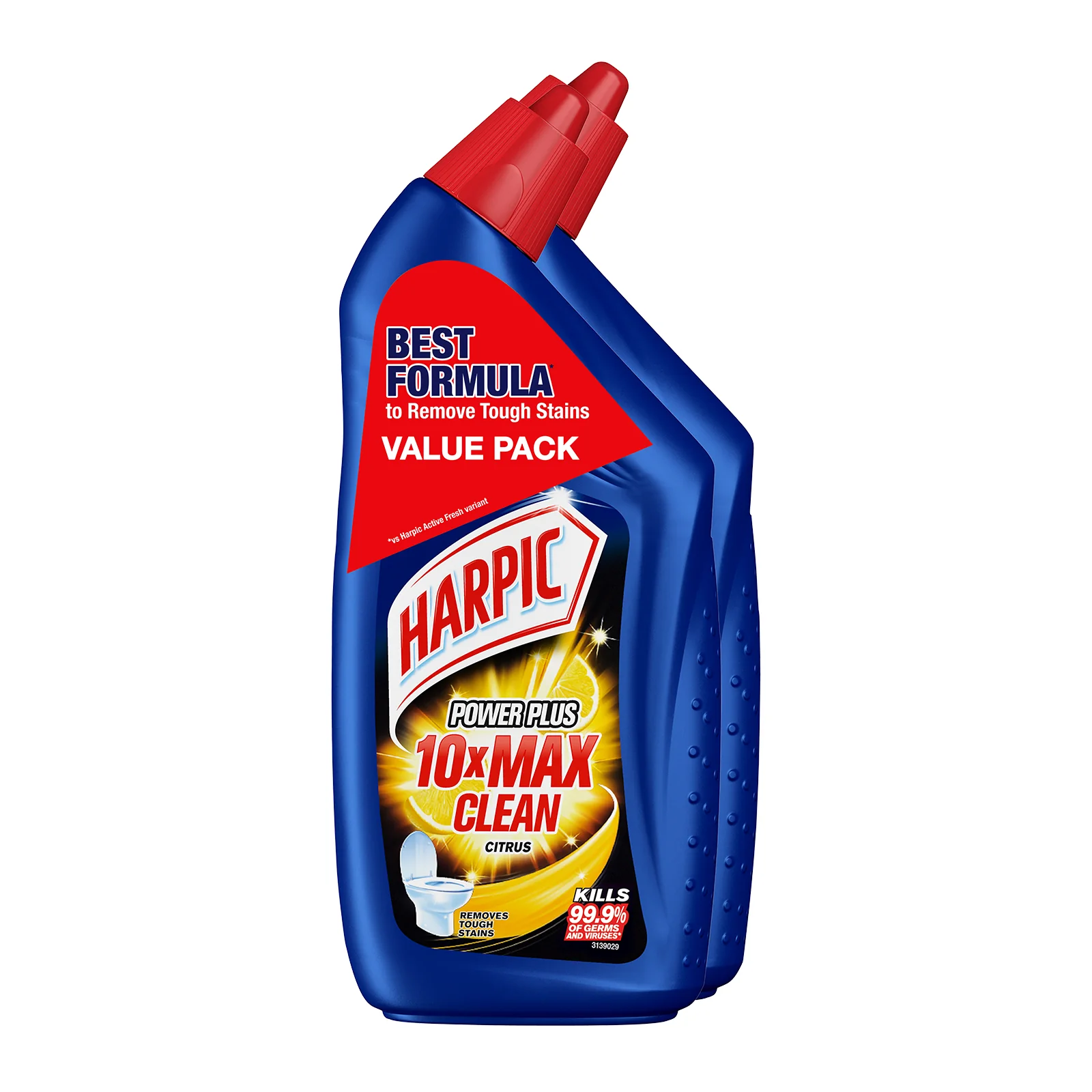 Harpic Toilet Bowl Cleaner Liquid Plus Citrus 450ml - Image 2