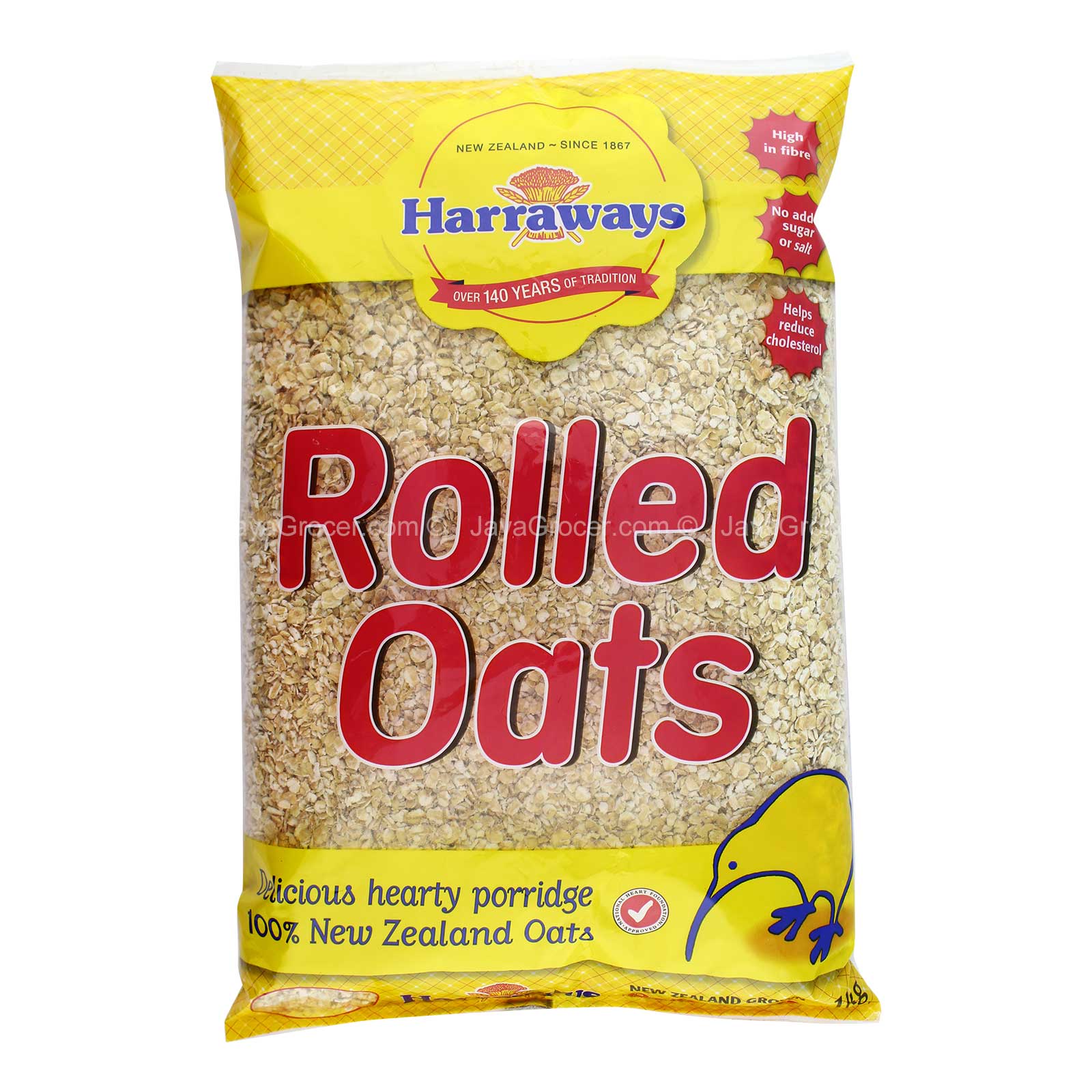 Harraways Rolled Oats 1kg - Image 2