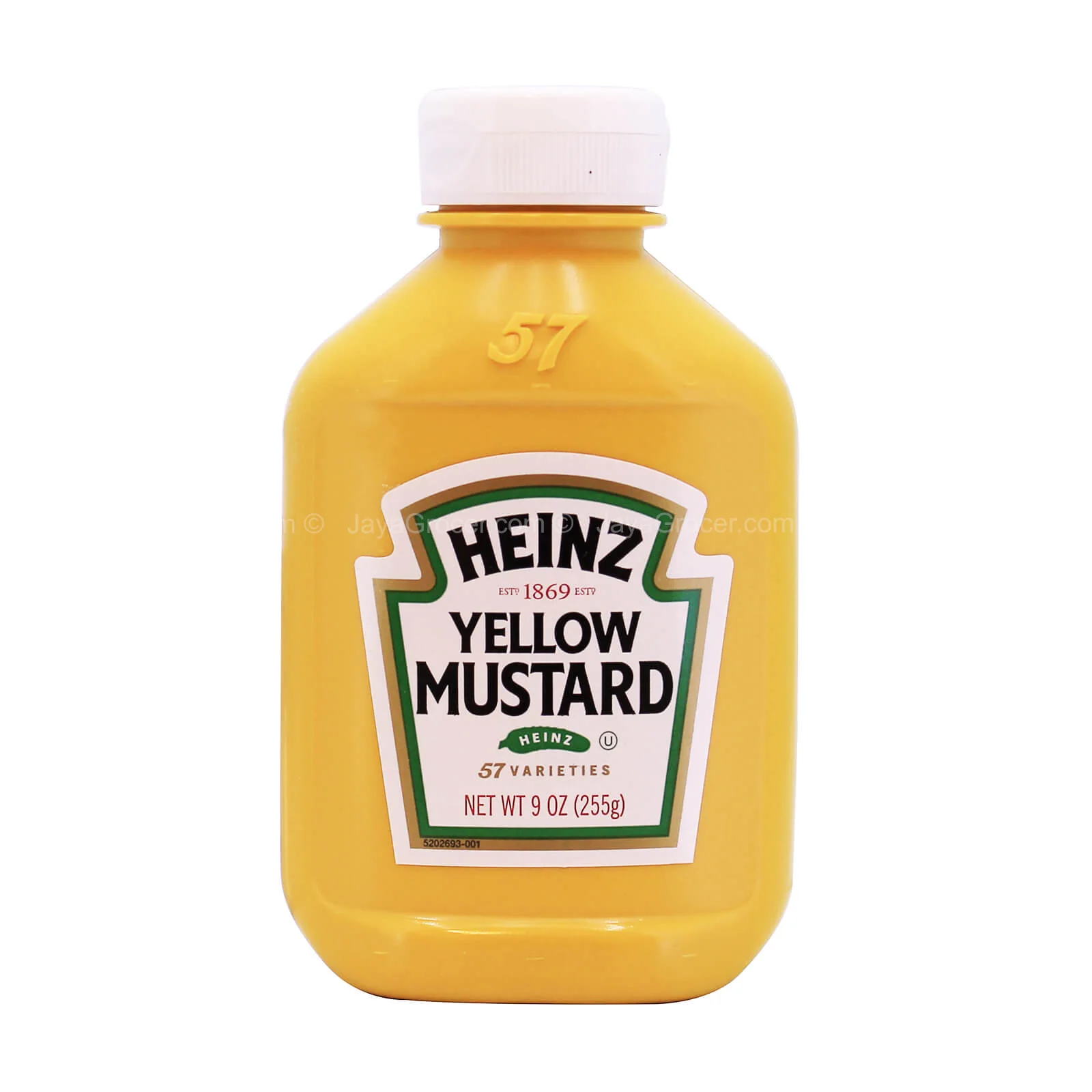 Heinz Squeeze Yellow Mustard 255g - Image 2