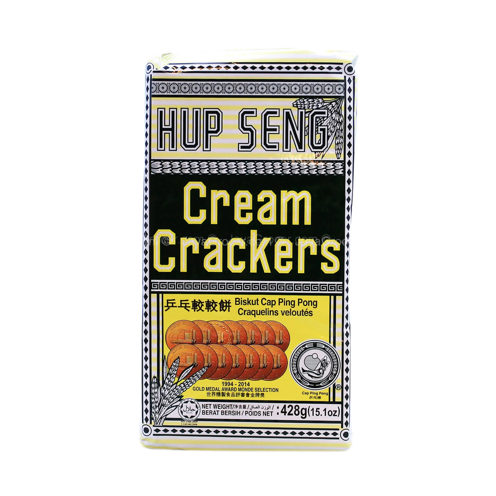 Hup Seng Ping Pong Cream Cracker 428g - Image 2