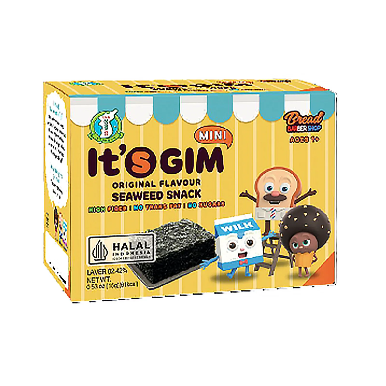 It's Gim Mini Seaweed Original Flavour 15g - Image 2