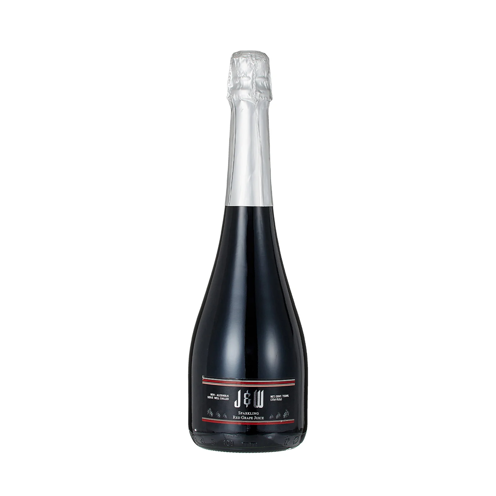J&W Red Grape Sparkling Juice 750ml - Image 2