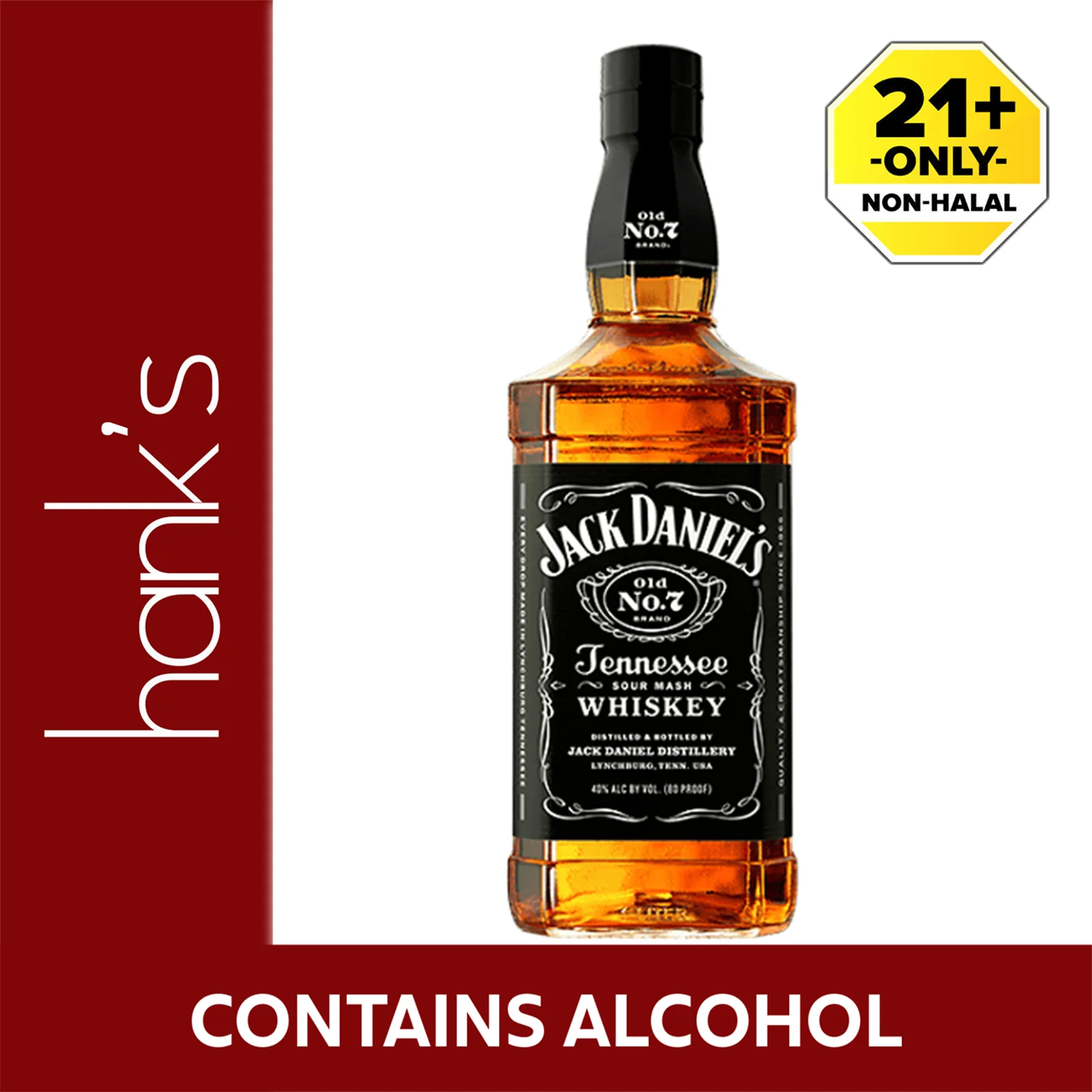 Jack Daniels Tennessee Whisky 700ml - Image 2