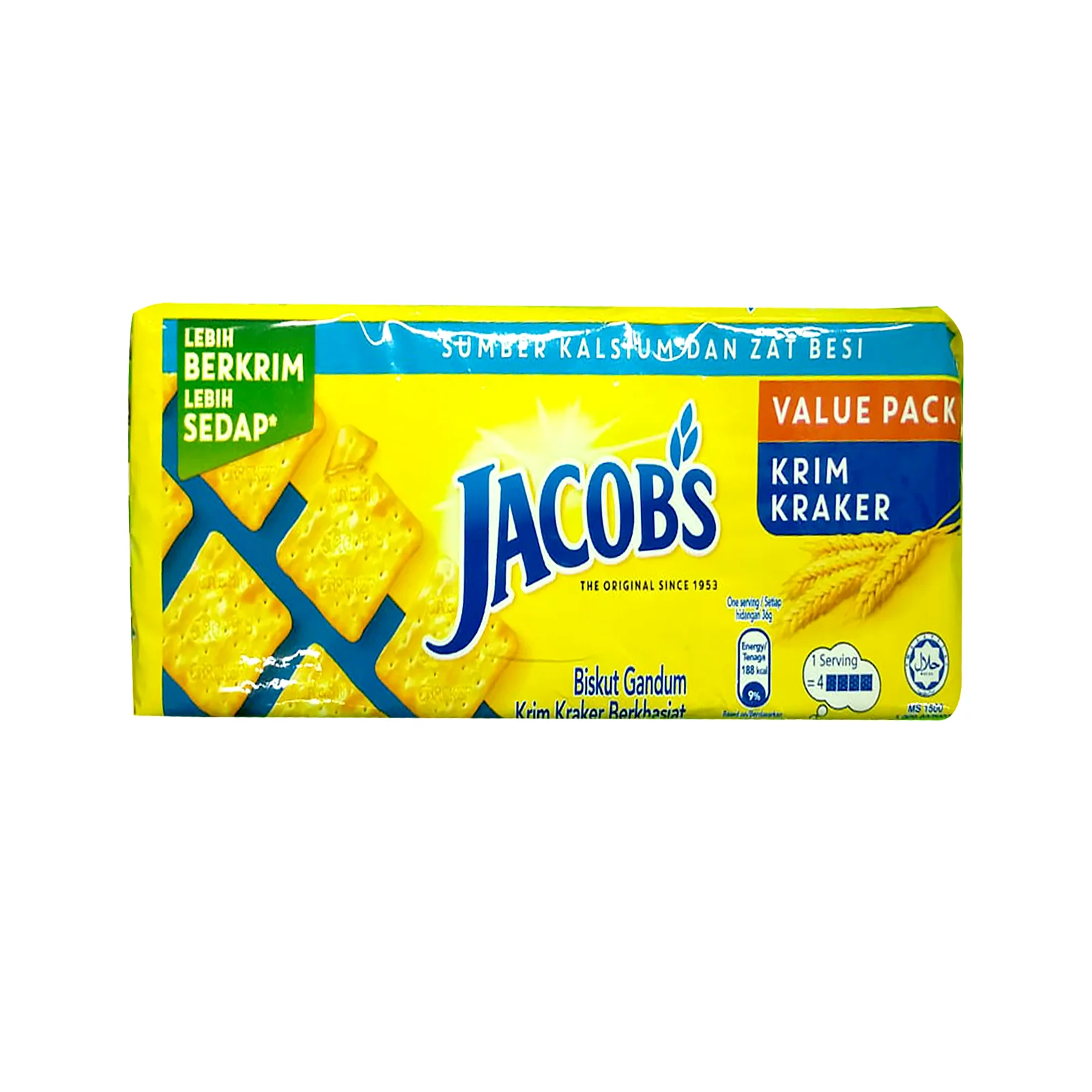 Jacob's Value Pack Cream Cracker 324g - Image 2