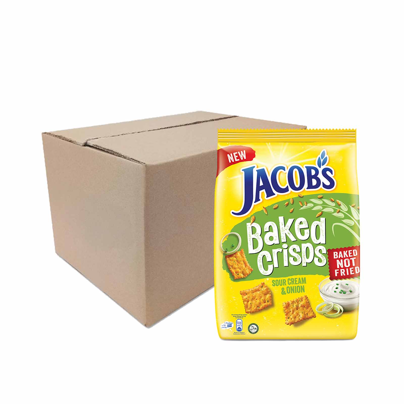 Jacobs Baked Crisp Sour Cream Flavour 229g - Image 3