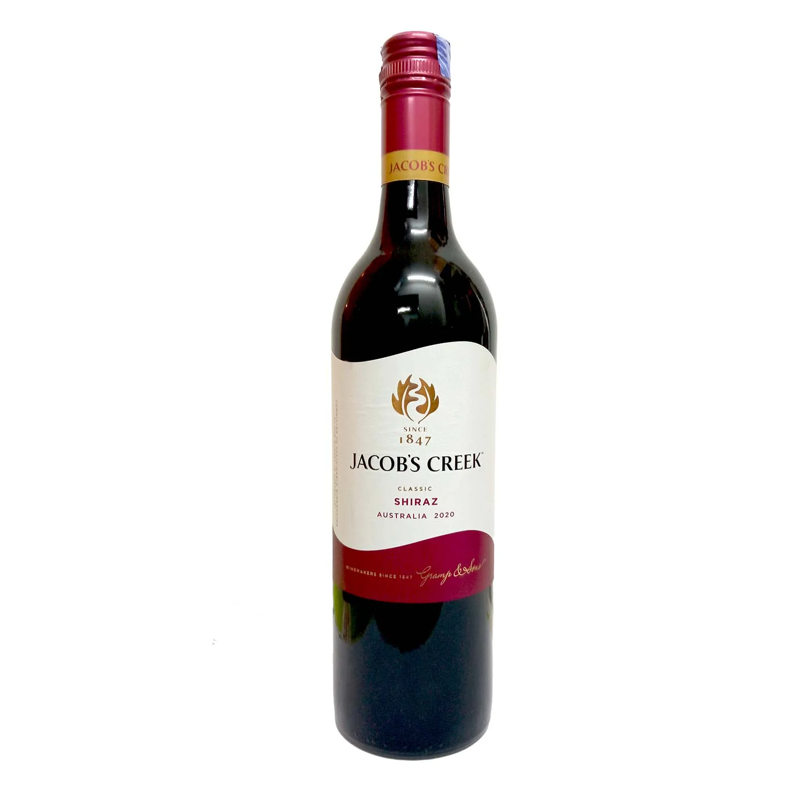 Jacobs Creek Shiraz Red Wine 750ml - Image 2