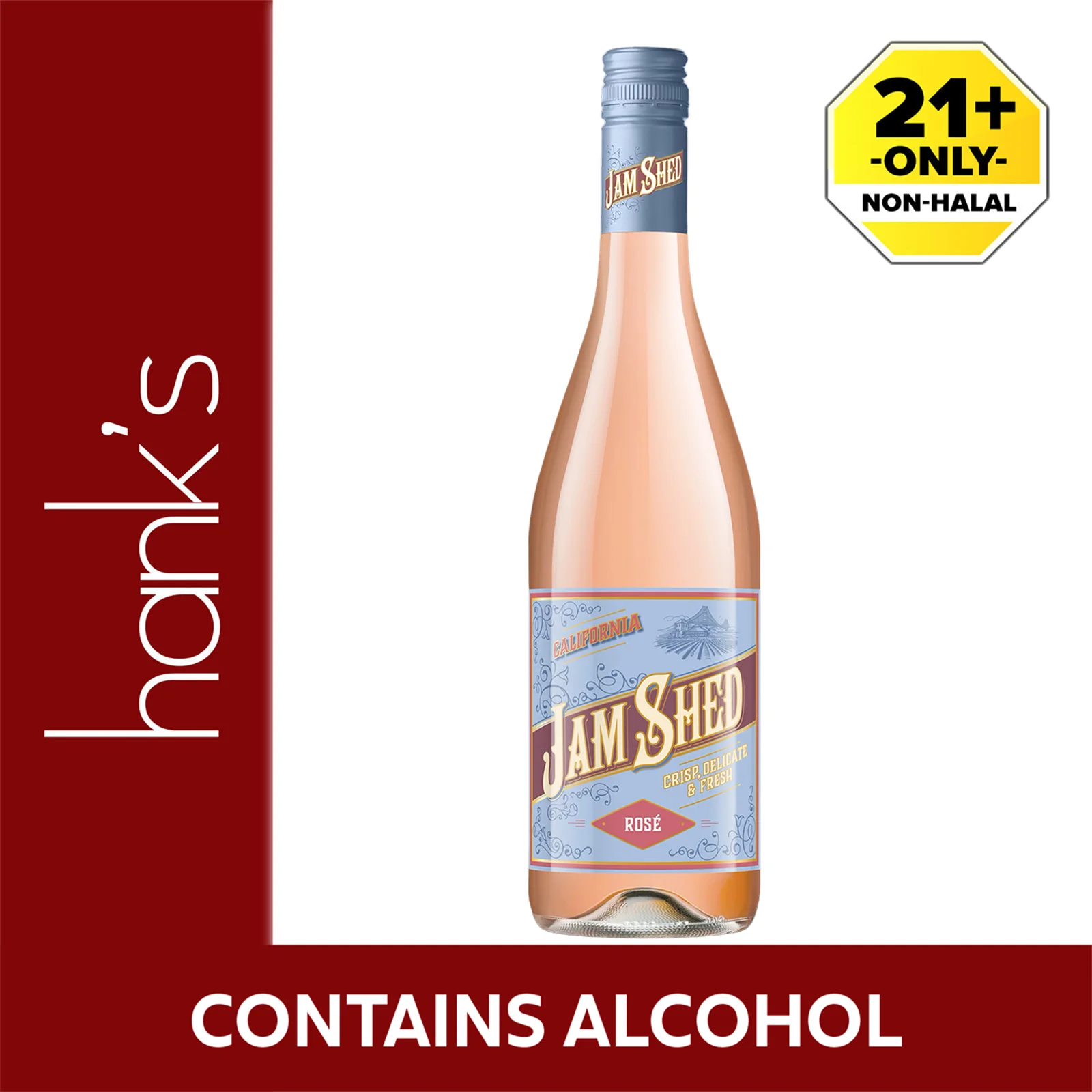 Jam Shed Rose Wine 750ml - Image 2