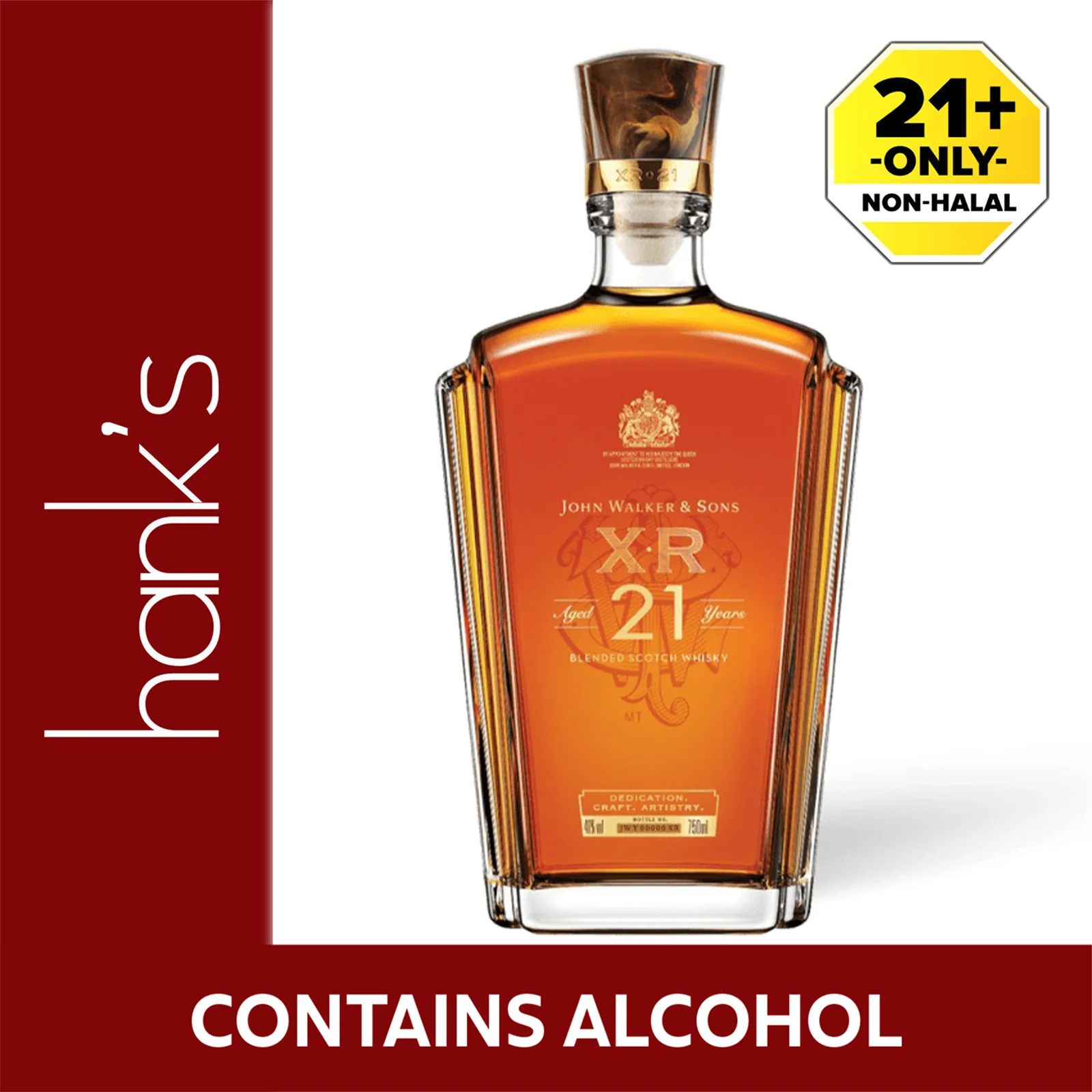 Johnnie Walker XR 21 Years Whisky 750ml - Image 2