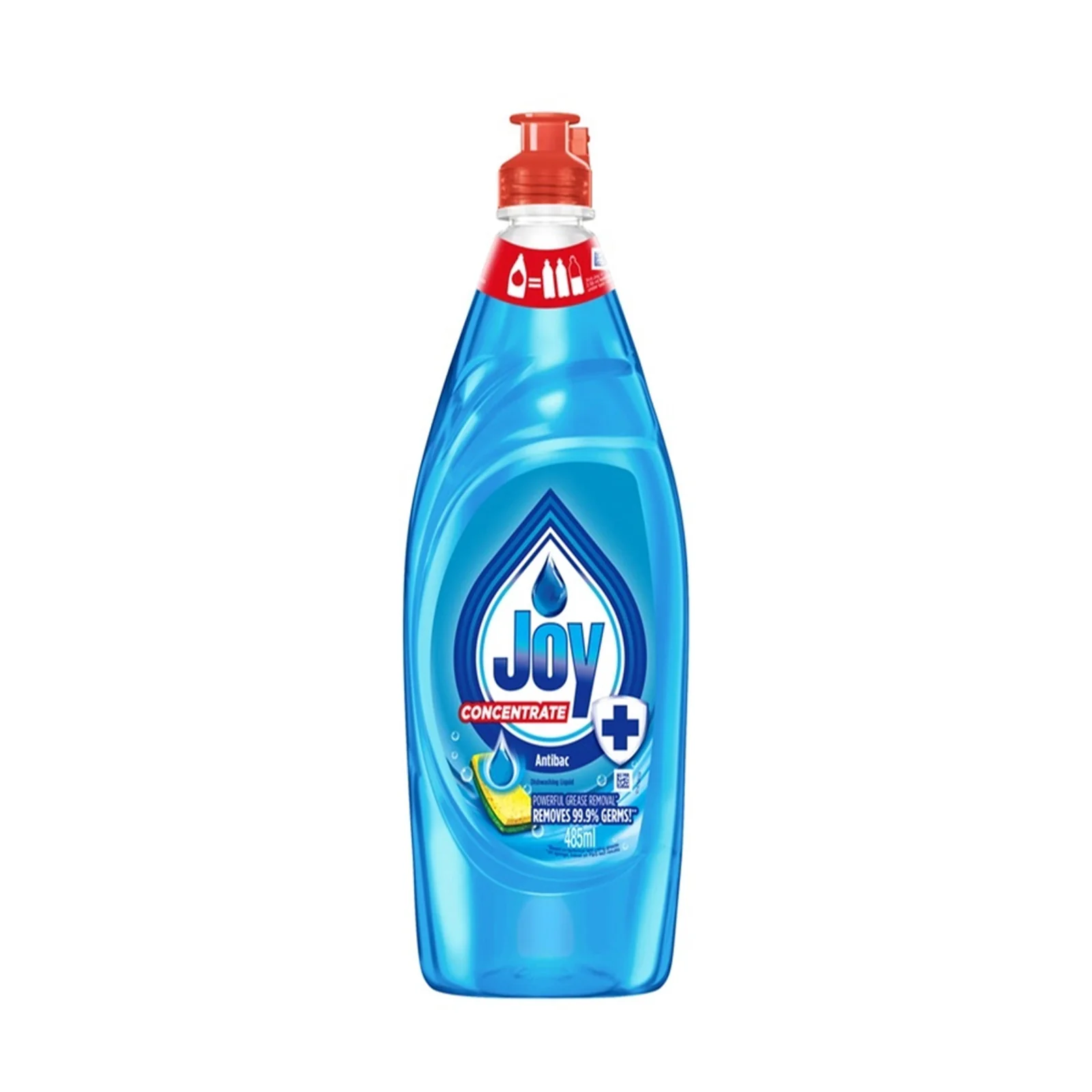 Joy Dishwashing Liquid Antibac 485ml - Image 2