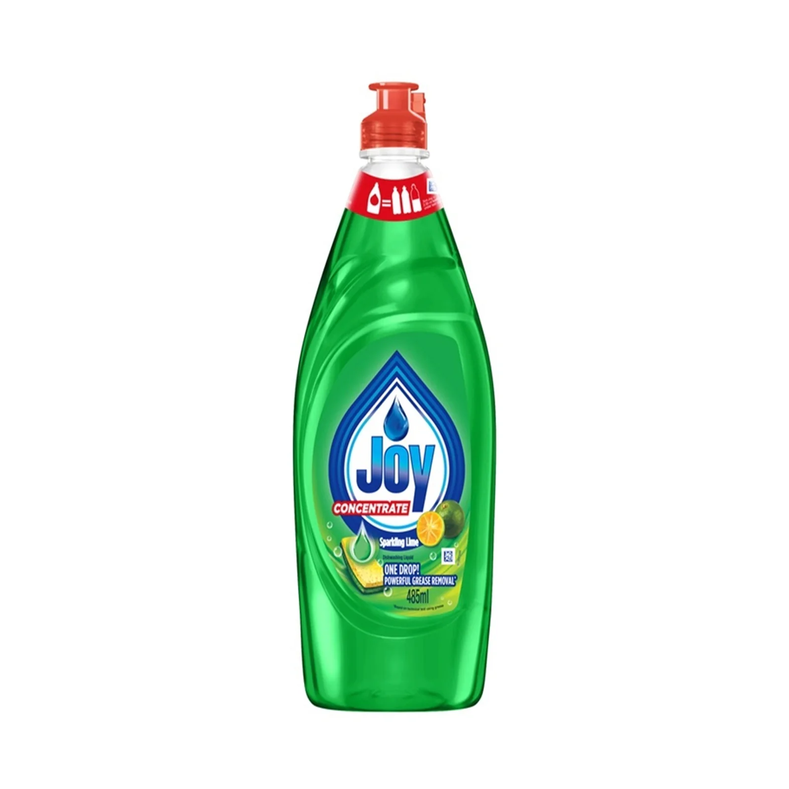 Joy Dishwashing Liquid Sparkling Lime 485ml - Image 2
