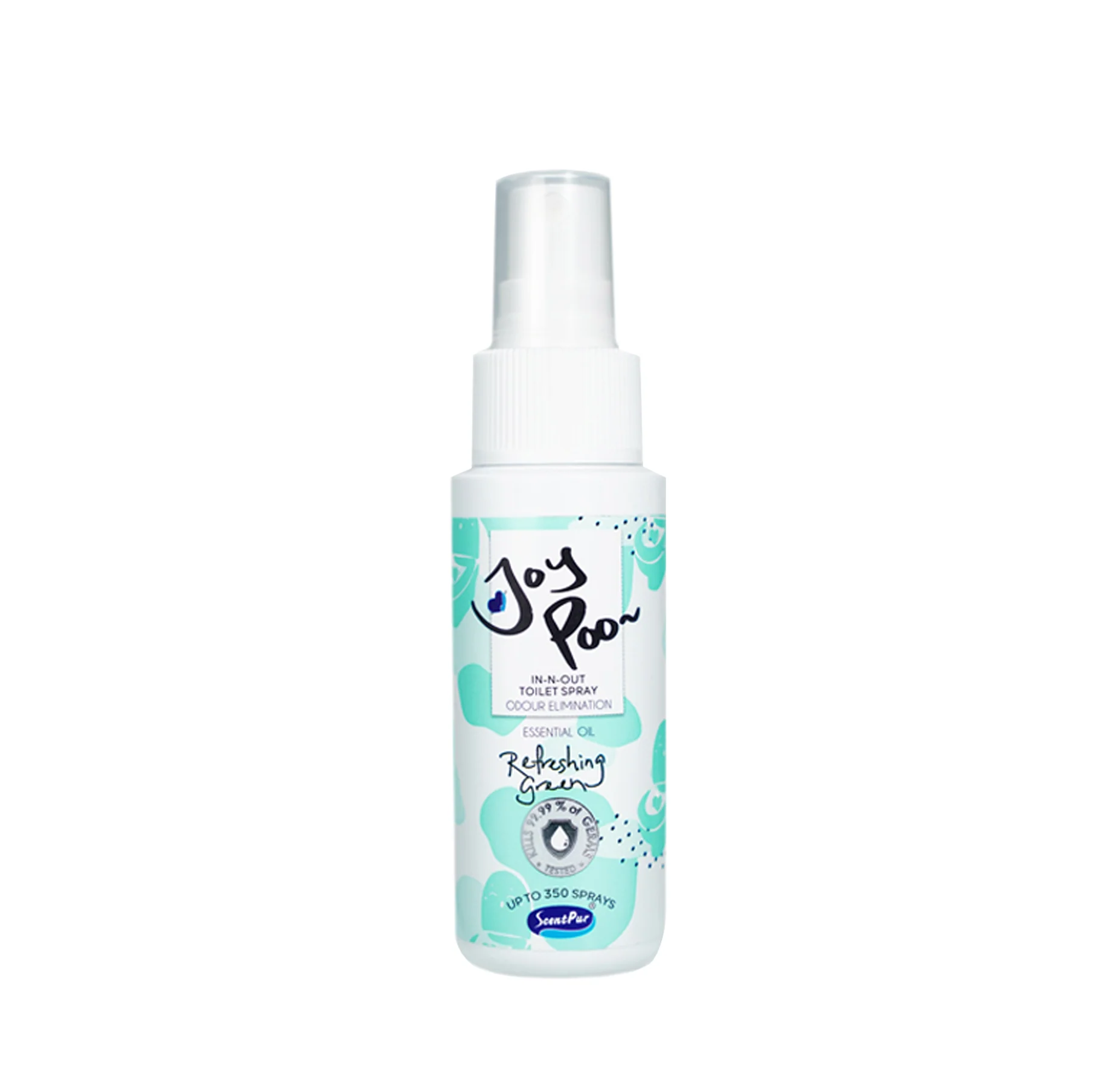 Joy Poo In-N-Out Toilet Spray Refreshing Green 60ml - Image 2